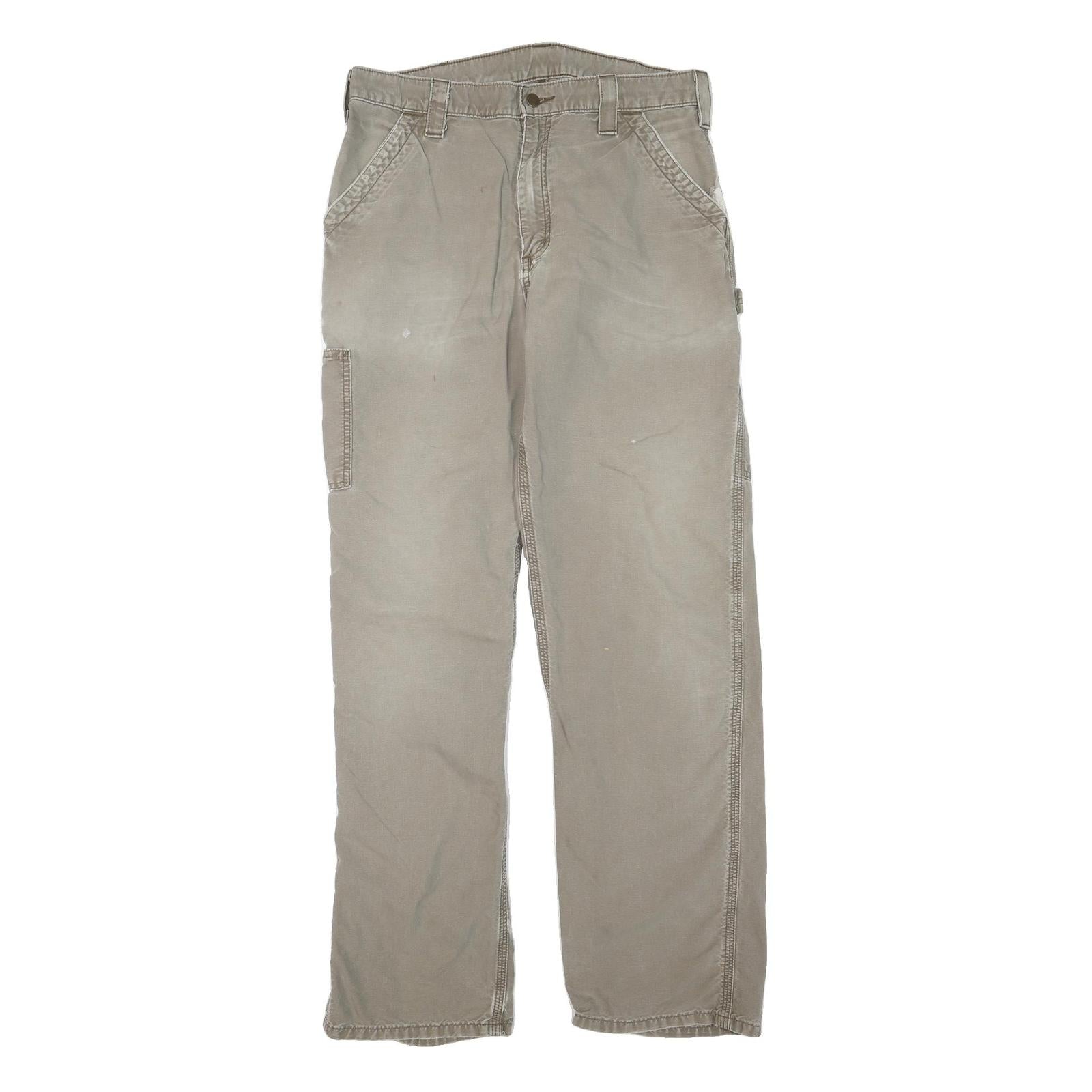 Buy CARHARTT Mens Cotton Blend Khaki Regular Straight Trousers W32 L33 Workwear Zip Refurbished - $49.39 CARHARTT Mens Cotton Blend Khaki Regular Straight Trousers W32 L33 Workwear Zip Refurbished - N/A refurbished available on Cerqular