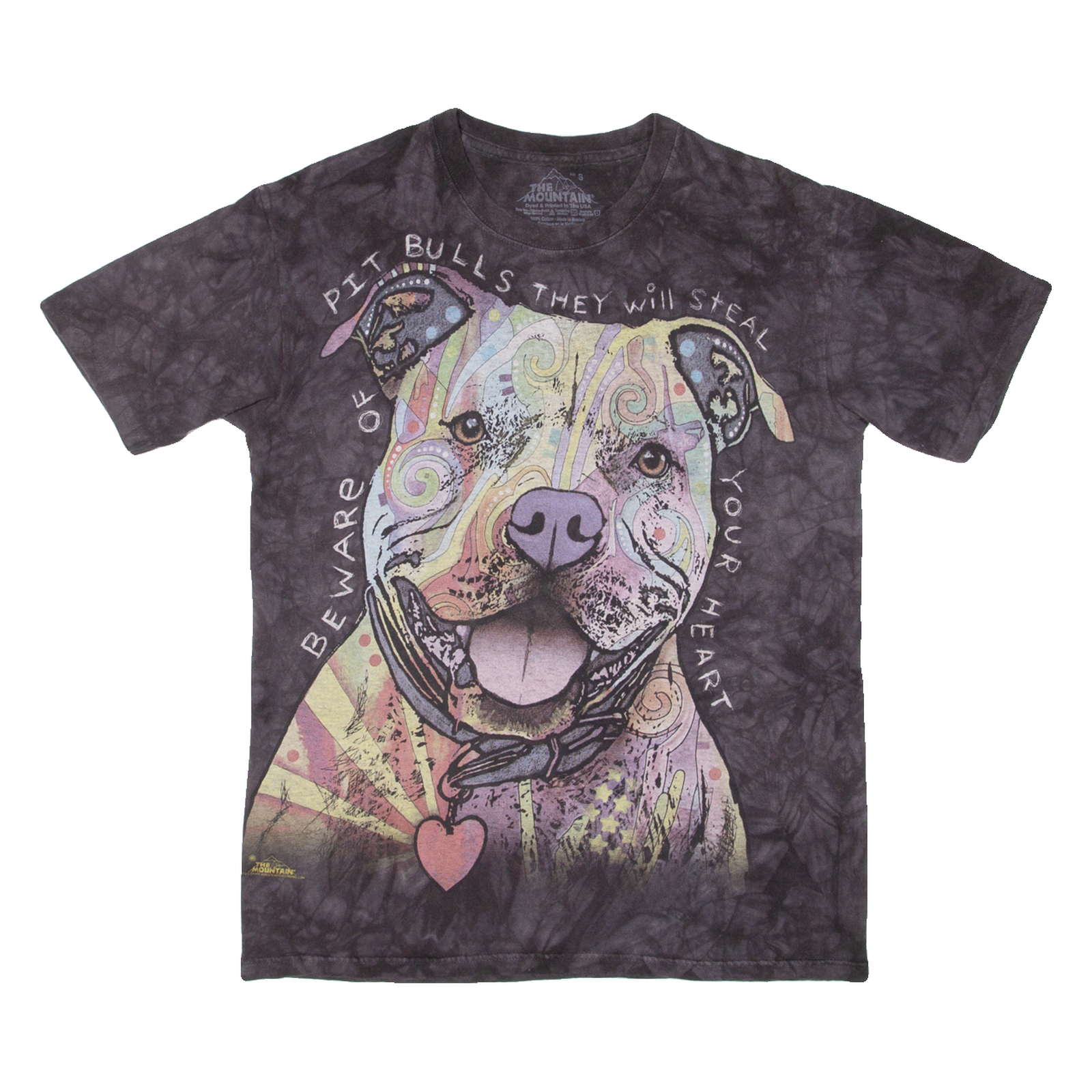 Buy THE MOUNTAIN Beware Of Pitbulls They Will Steal Your Heart Womens Tie Dye T-Shirt Grey S Refurbished - $28.59 THE MOUNTAIN Beware Of Pitbulls They Will Steal Your Heart Womens Tie Dye T-Shirt Grey S Refurbished - N/A refurbished available on Cerqular