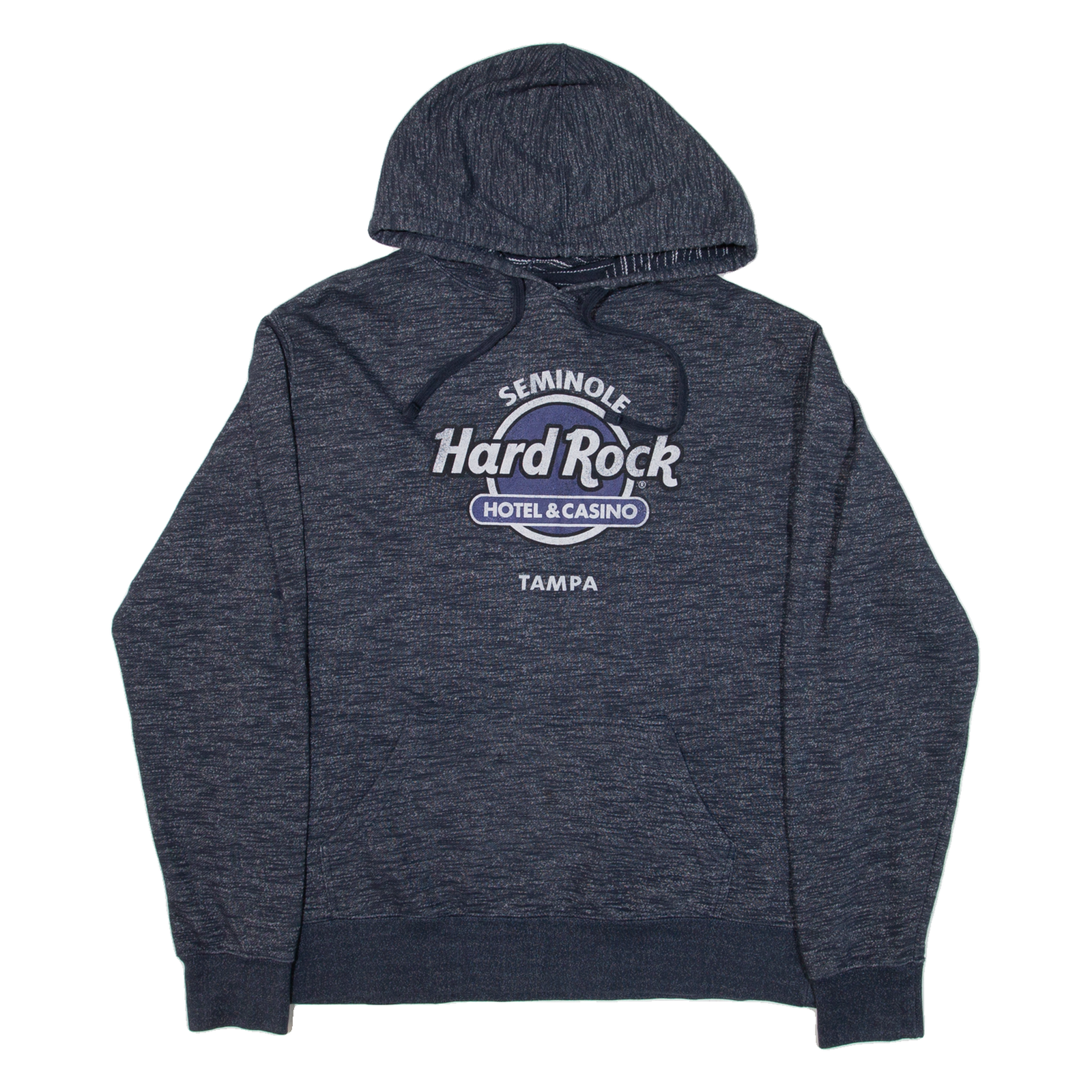 HARD ROCK CAFE Tampa Womens Blue Hoodie USA L Refurbished - N/A refurbished available on Cerqular