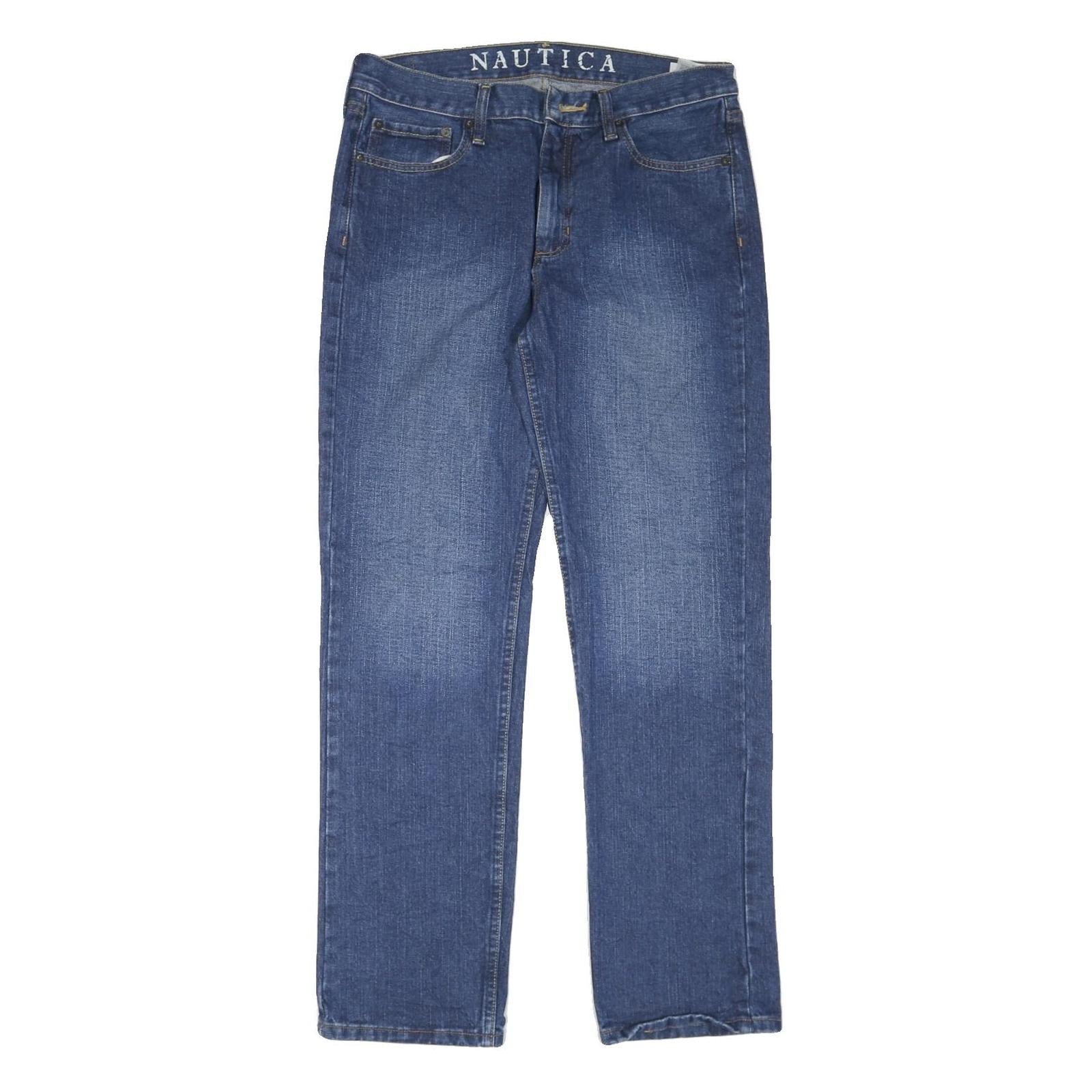 Buy NAUTICA Mens Jeans Blue Regular Straight Denim W32 L33 Classic Zip Pocket Refurbished - $33.79 NAUTICA Mens Jeans Blue Regular Straight Denim W32 L33 Classic Zip Pocket Refurbished - N/A refurbished available on Cerqular