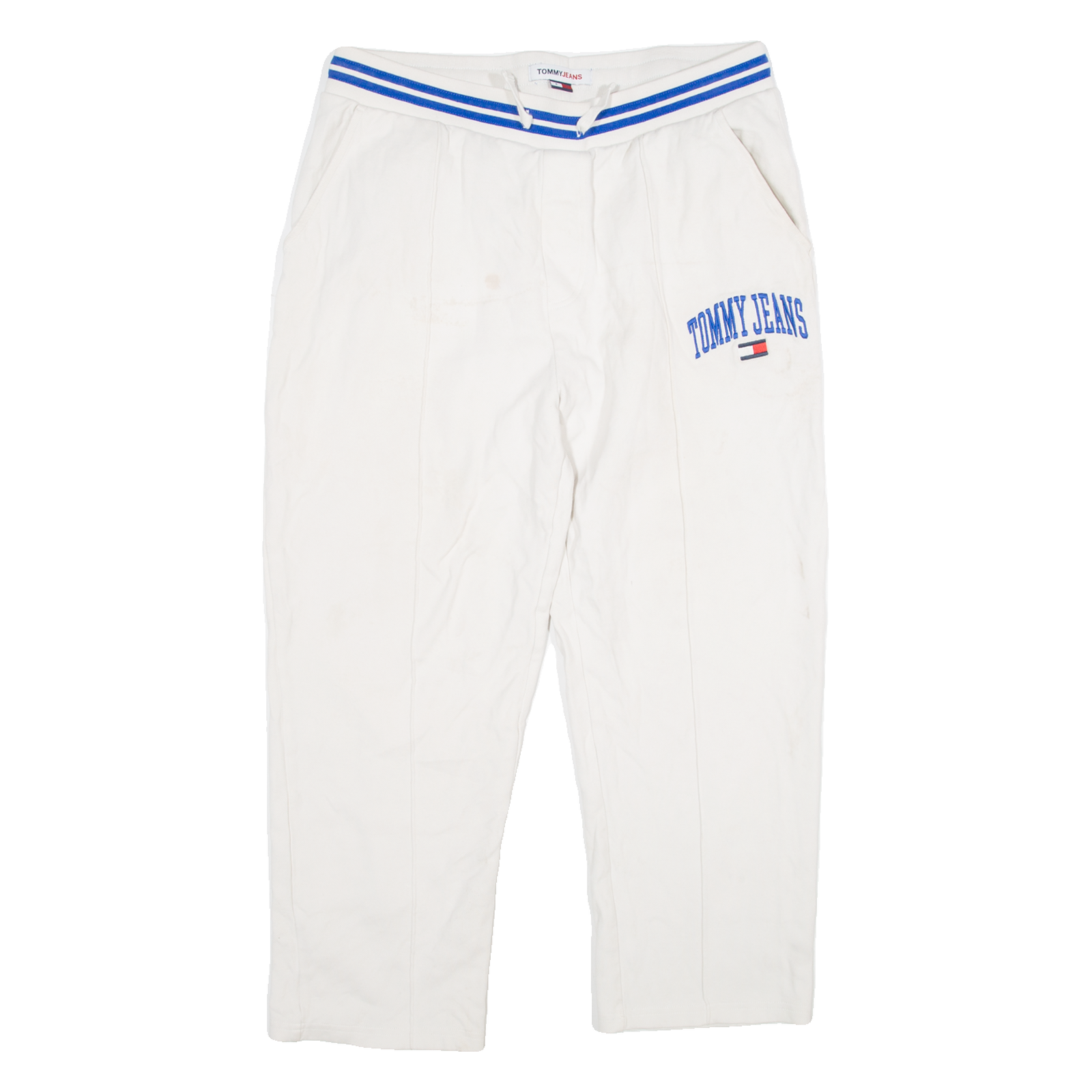 Buy TOMMY JEANS Mens Sweatpants Cream Straight L W34 L25 Refurbished - $22.09 TOMMY JEANS Mens Sweatpants Cream Straight L W34 L25 Refurbished - N/A refurbished available on Cerqular