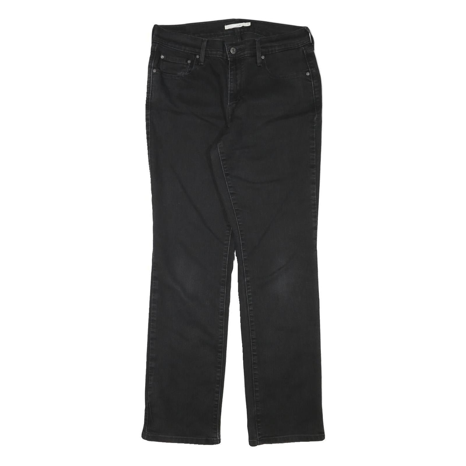 Buy LEVI'S Womens Black Regular Fit Straight Denim Jeans W30 L31 Classic Design Refurbished - $41.59 LEVI'S Womens Black Regular Fit Straight Denim Jeans W30 L31 Classic Design Refurbished - N/A refurbished available on Cerqular