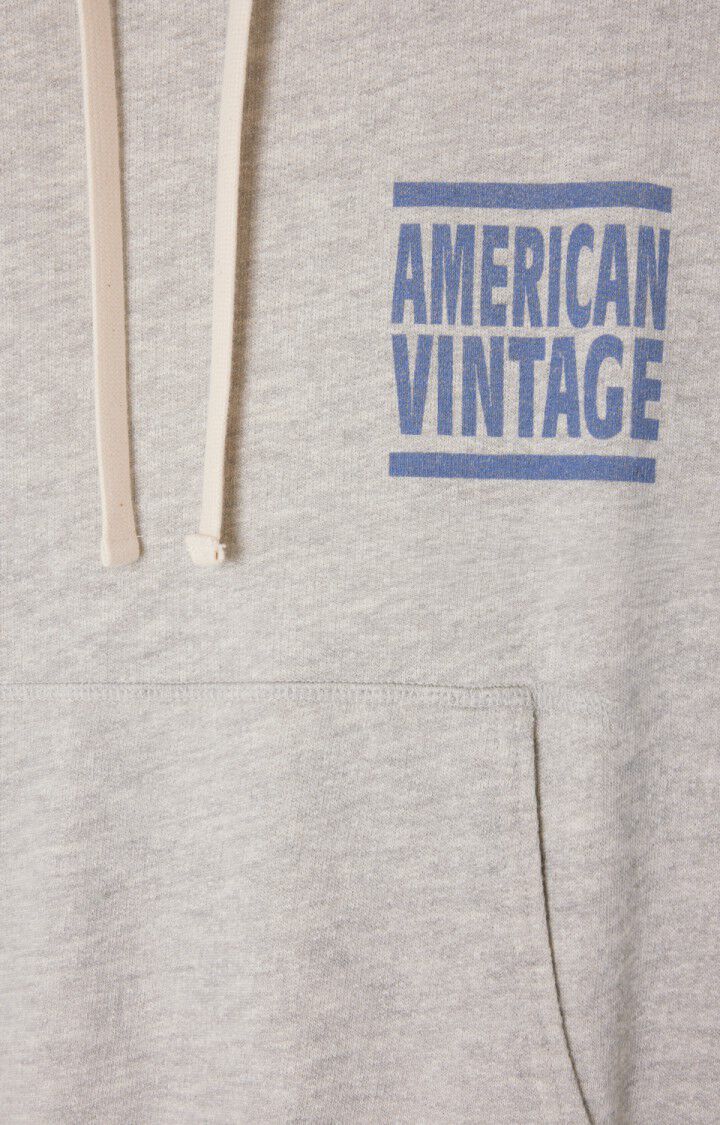 Hoodie Zof03a Gris-Chine | Color: GRIS CHINE | Size: XS/S Refurbished - Rue Madame is a known brand, and the standardized name is " refurbished available on Cerqular