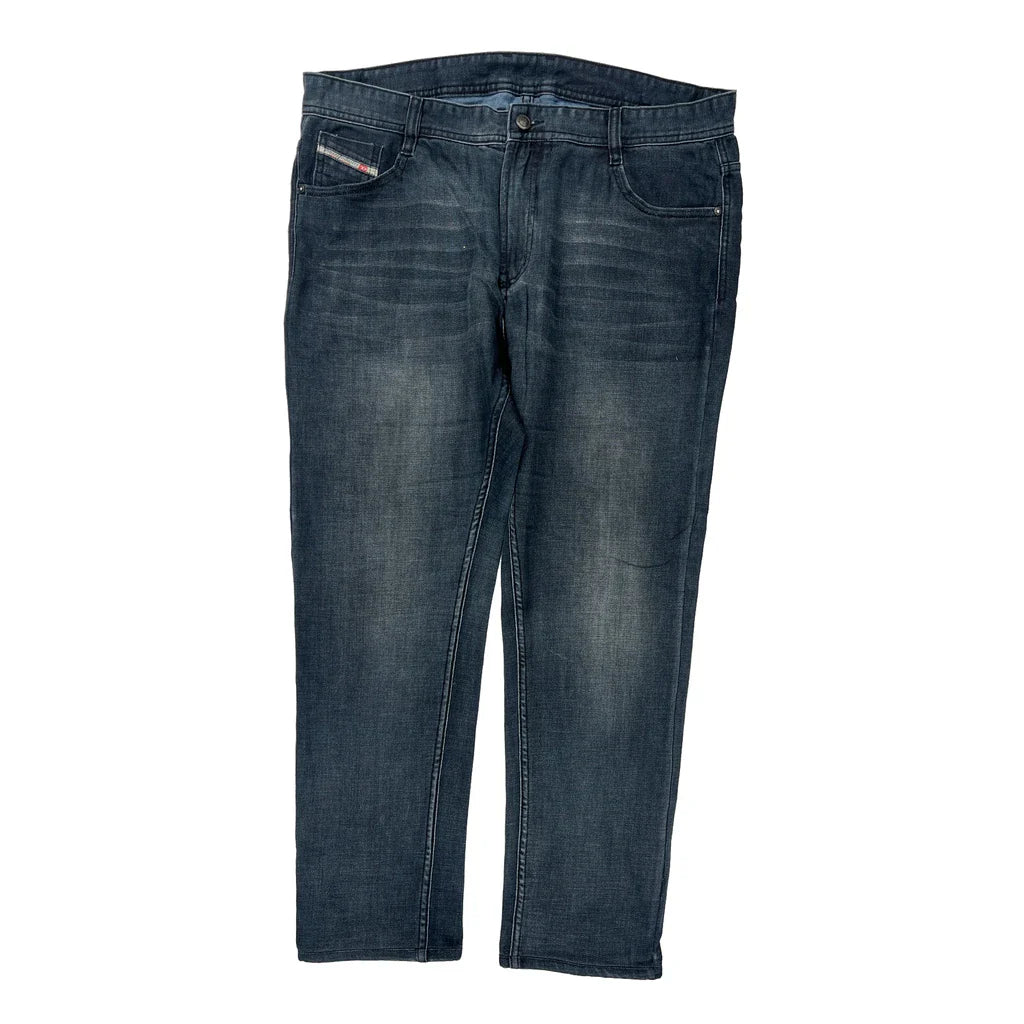 Diesel Jeans - 38W 30L Dark Wash Denim Refurbished - Thrifted (note: this is a term often used to describe second- refurbished available on Cerqular