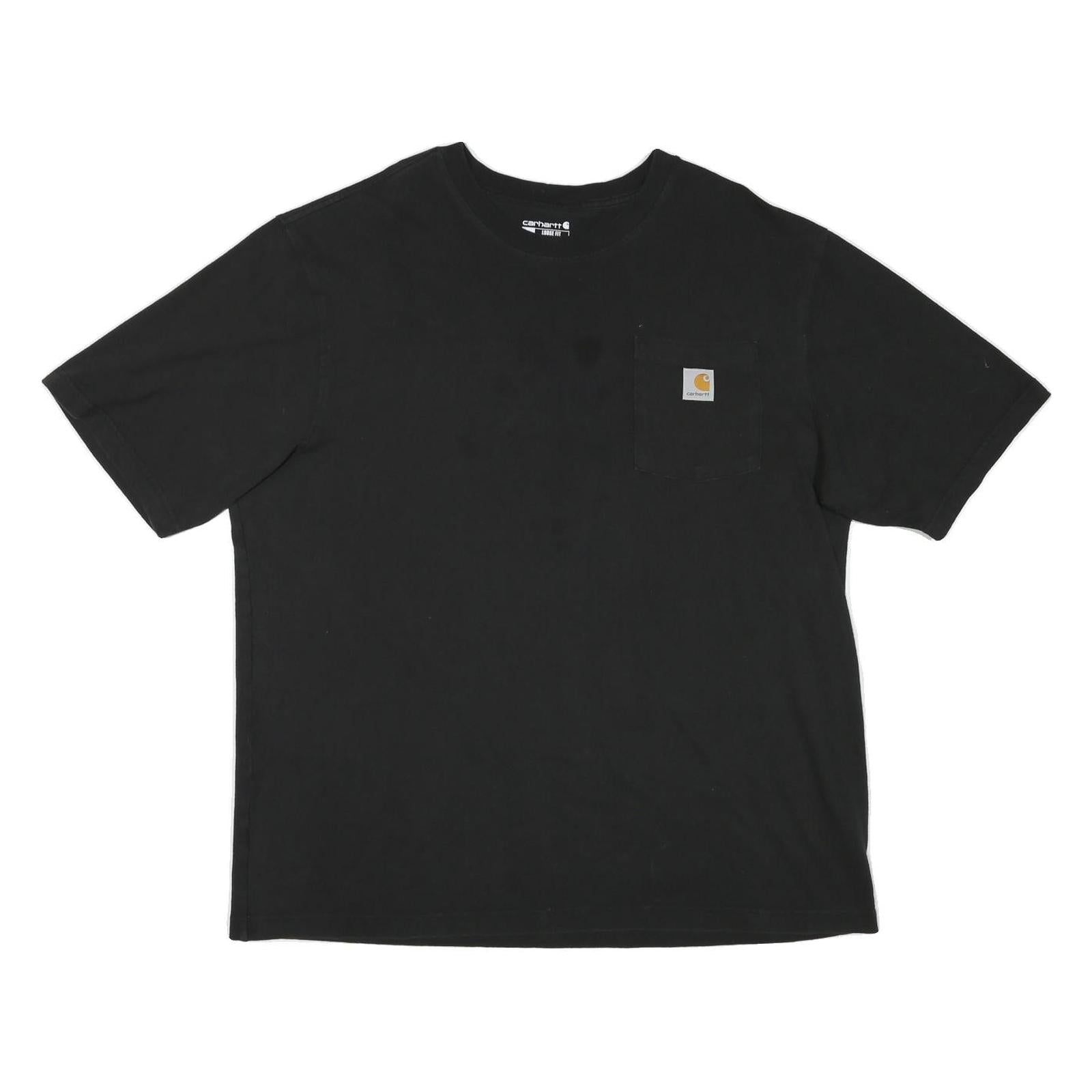 Buy CARHARTT Mens Black T-Shirt XL Short Sleeve Crew Neck Pocket Logo Refurbished - $28.59 CARHARTT Mens Black T-Shirt XL Short Sleeve Crew Neck Pocket Logo Refurbished - N/A refurbished available on Cerqular