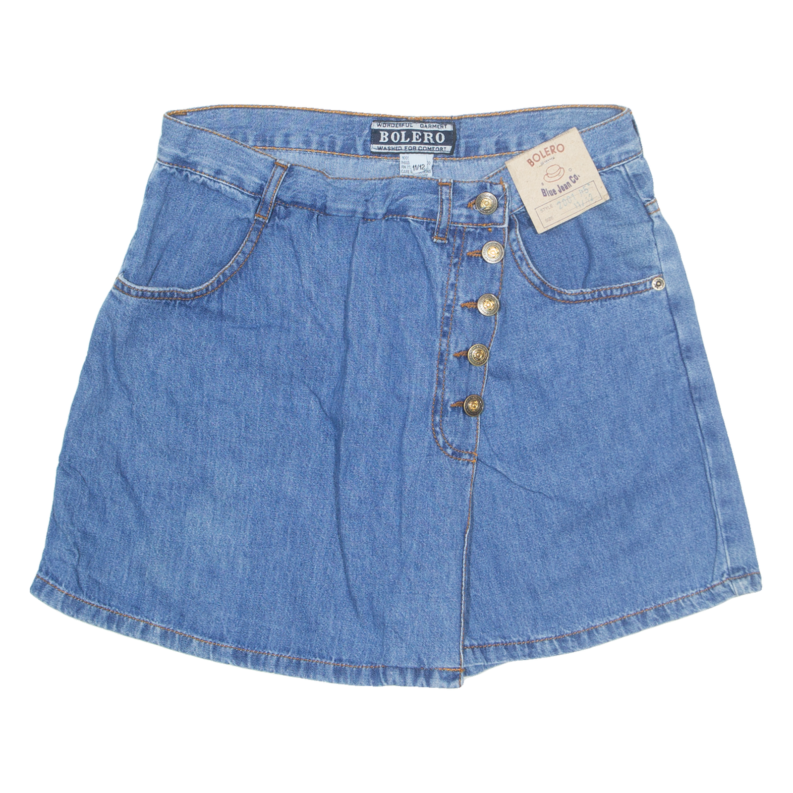 BOLERO Womens Denim Shorts Blue M W29 Refurbished - N/A refurbished available on Cerqular