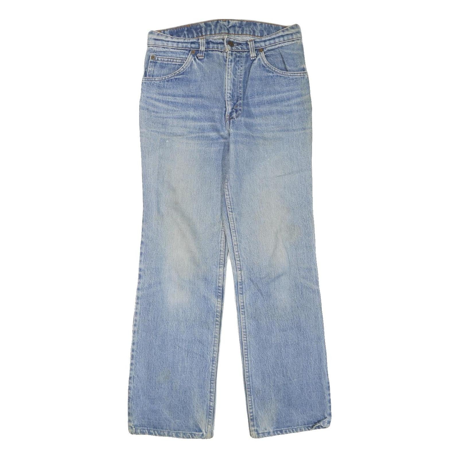 LEVI'S Mens Regular Blue Denim Straight Jeans W30 L30 Classic Cotton Blend Zip Refurbished - N/A refurbished available on Cerqular