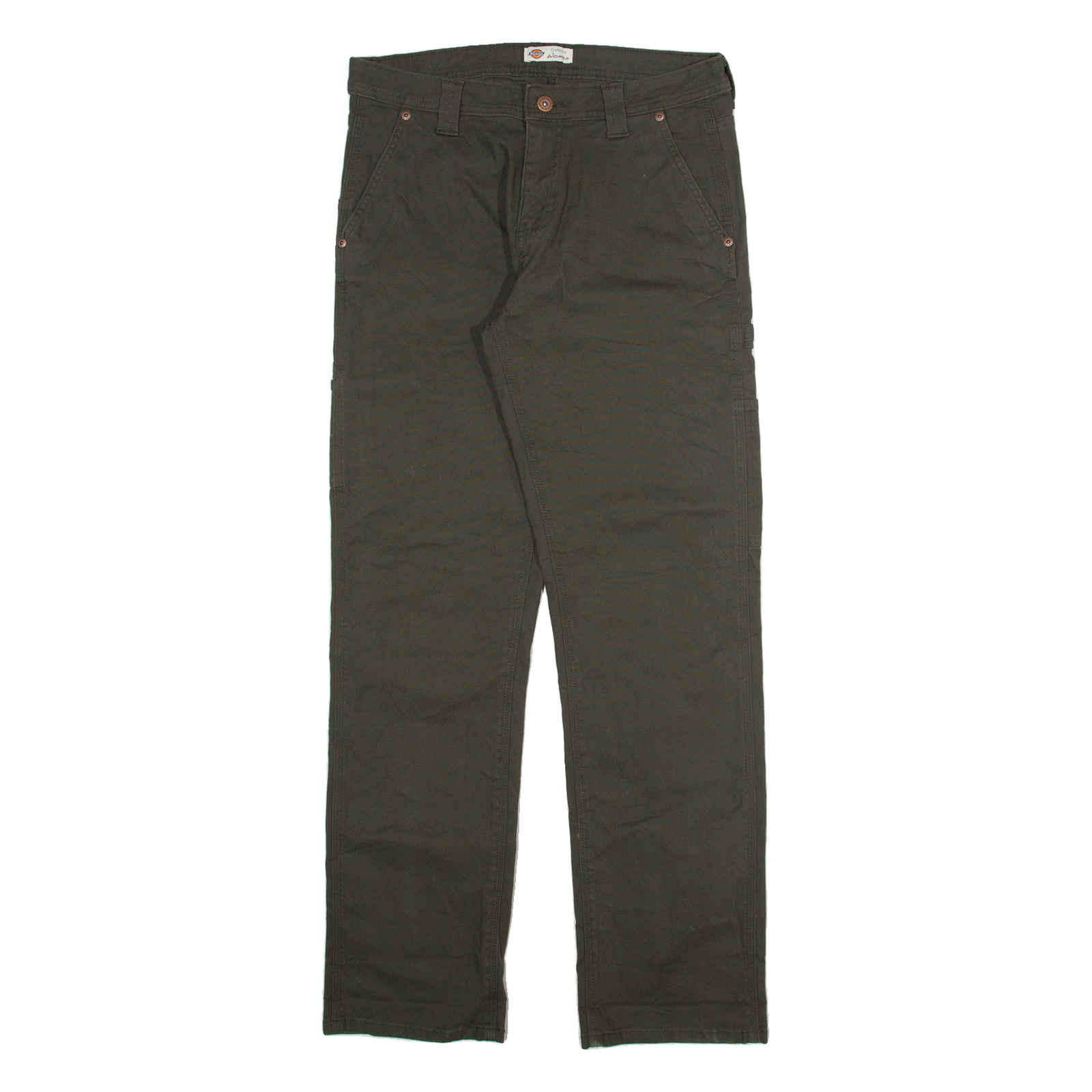DICKIES Carpenter Womens Trousers Grey Relaxed Straight W30 L32 Refurbished - N/A refurbished available on Cerqular