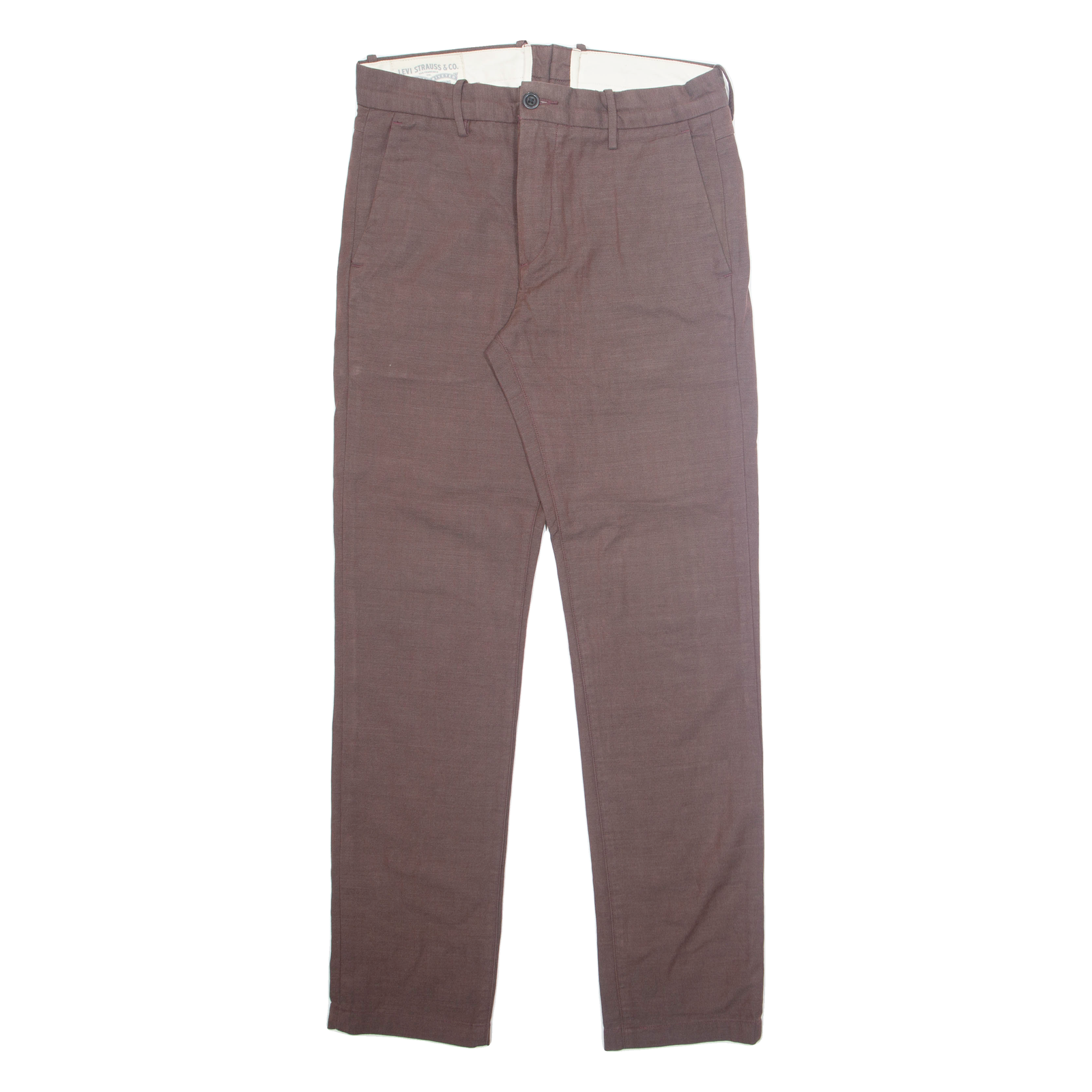 Buy LEVI'S Chino Mens Trousers Maroon Regular Tapered W31 L34 Refurbished - $21.83 LEVI'S Chino Mens Trousers Maroon Regular Tapered W31 L34 Refurbished - N/A refurbished available on Cerqular