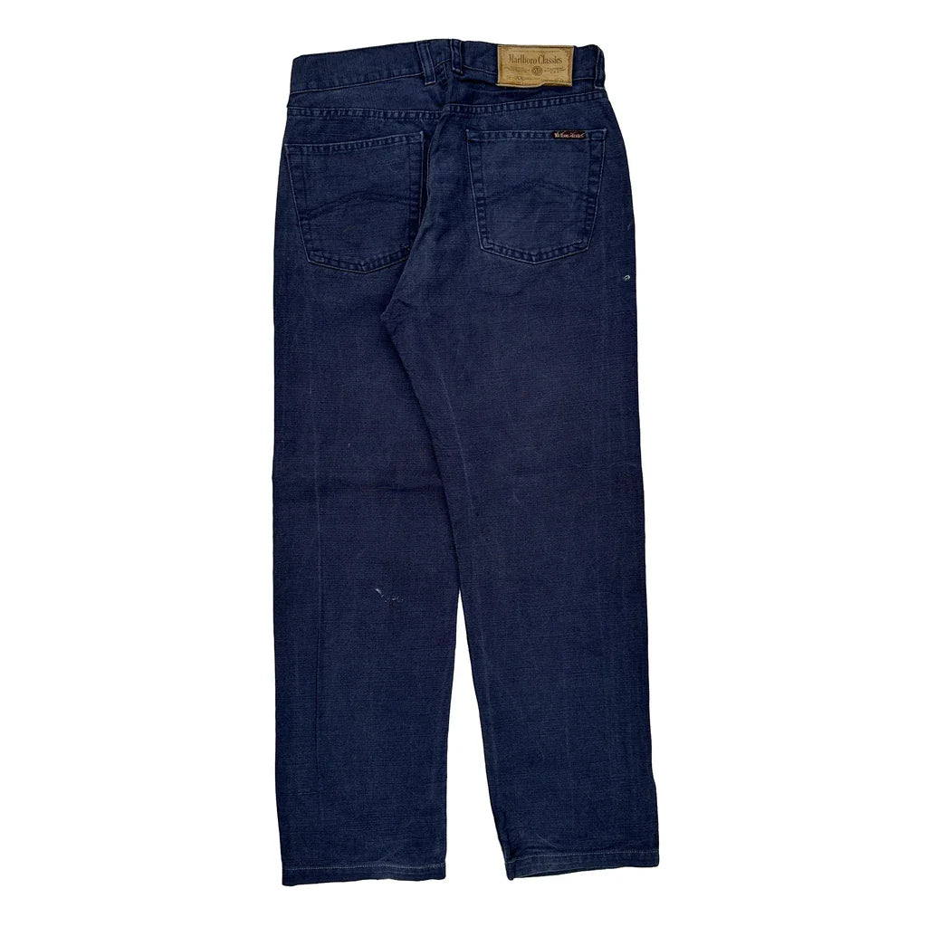 Marlboro Classics Jeans - 30W 30L Blue Cotton Refurbished - Thrifted (note: this is a term often used to describe second- refurbished available on Cerqular