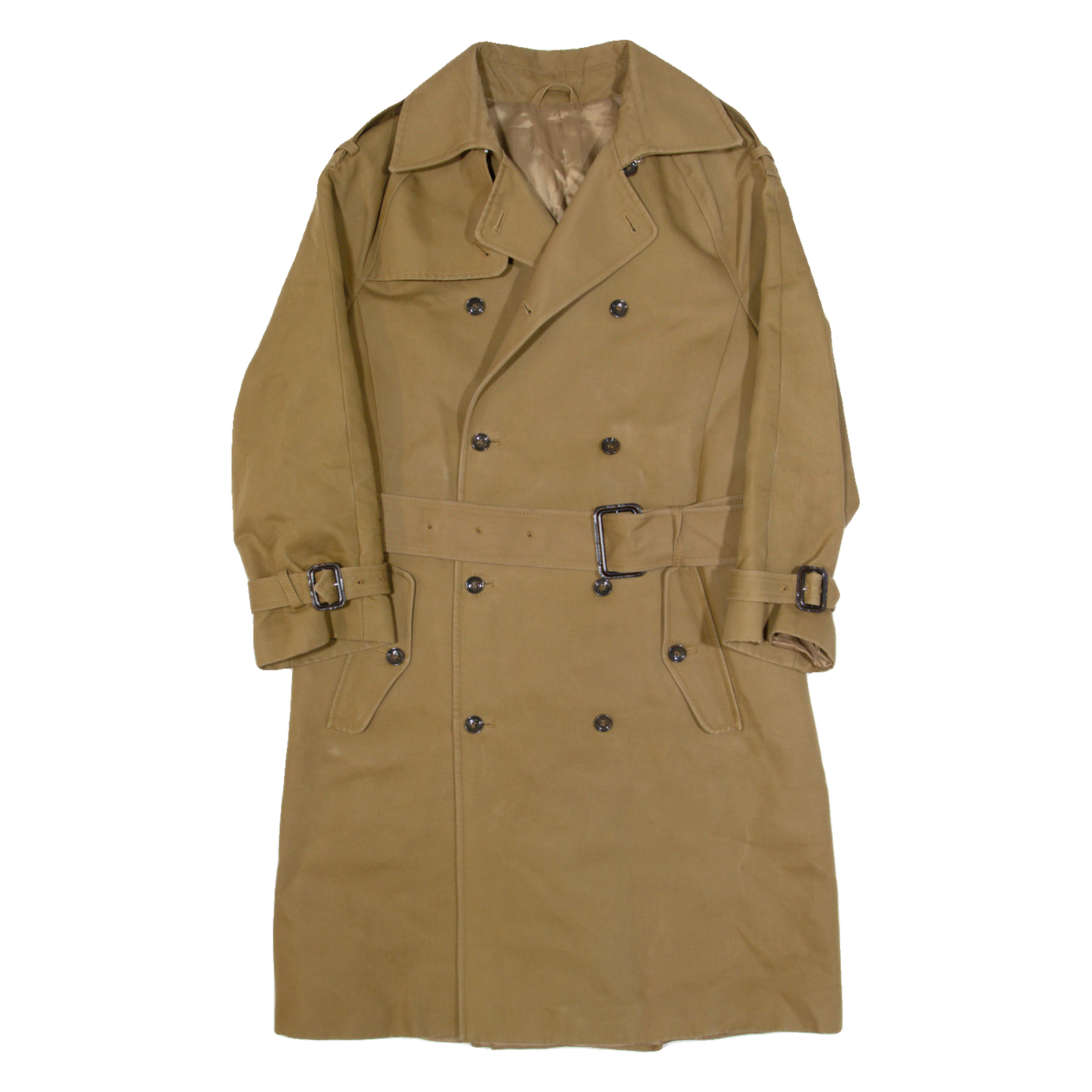 H&M Belted Womens Trench Coat Brown UK 6 Refurbished - N/A refurbished available on Cerqular