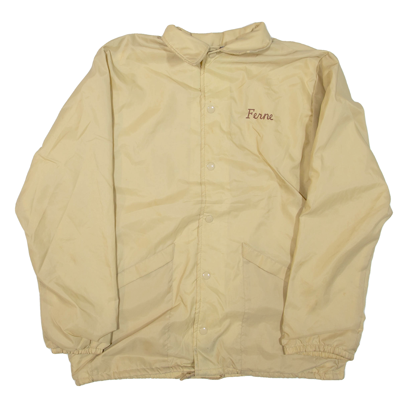 ARISTO-JAC Mens Jacket Beige Nylon M Refurbished - N/A refurbished available on Cerqular