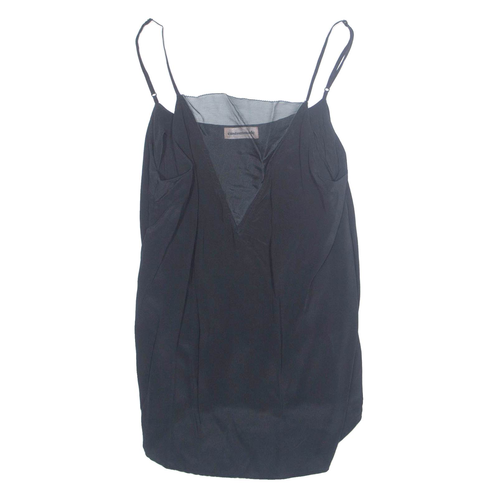 CUSTOM MADE Womens Camisole Top Black Sleeveless M Refurbished - N/A refurbished available on Cerqular