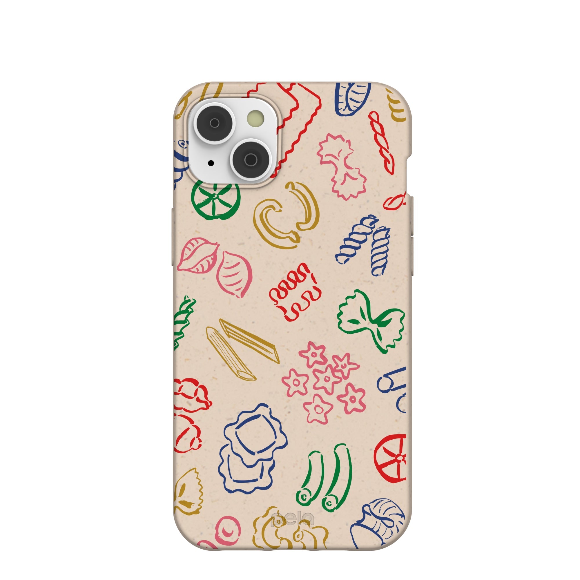Seashell Carbs iPhone 14 Plus Case Refurbished - Pela Case refurbished available on Cerqular