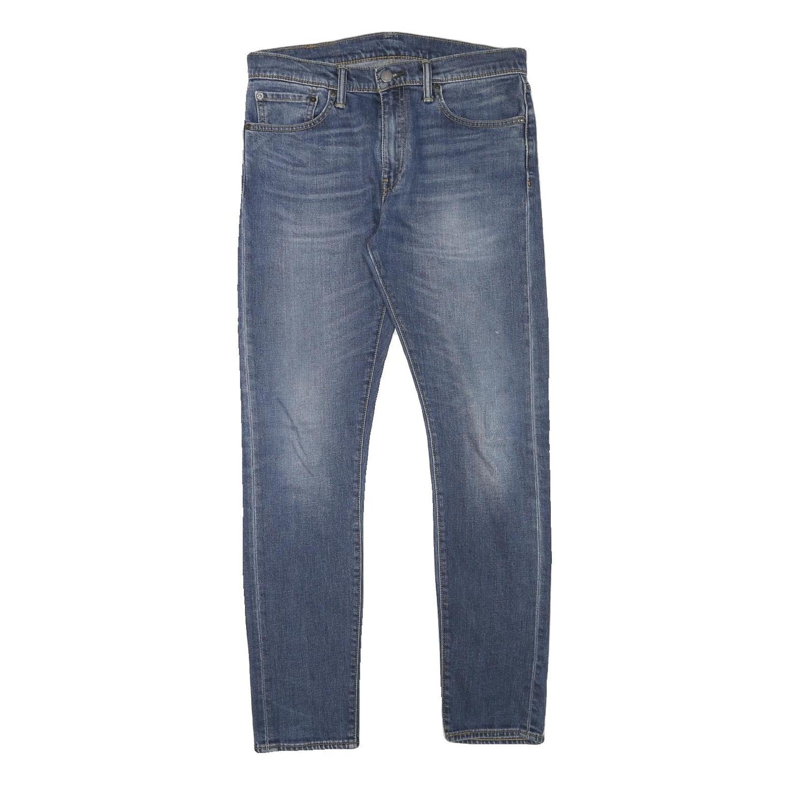 LEVI'S Mens Slim Blue Denim Classic Zip Jeans W31 L30 Stylish Comfortable Refurbished - N/A refurbished available on Cerqular