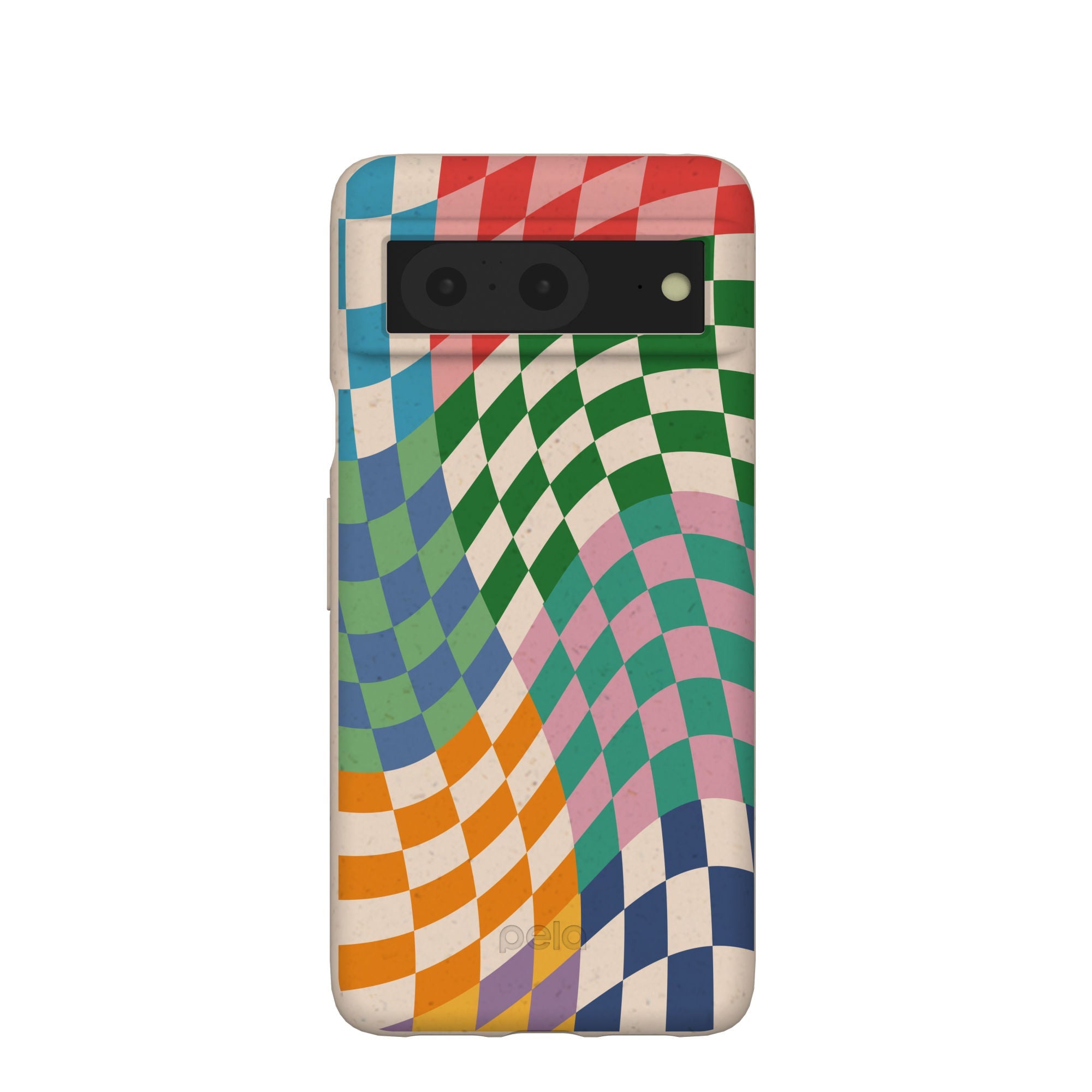 Seashell Patchwork Google Pixel 8 Case Refurbished - Pela Case refurbished available on Cerqular