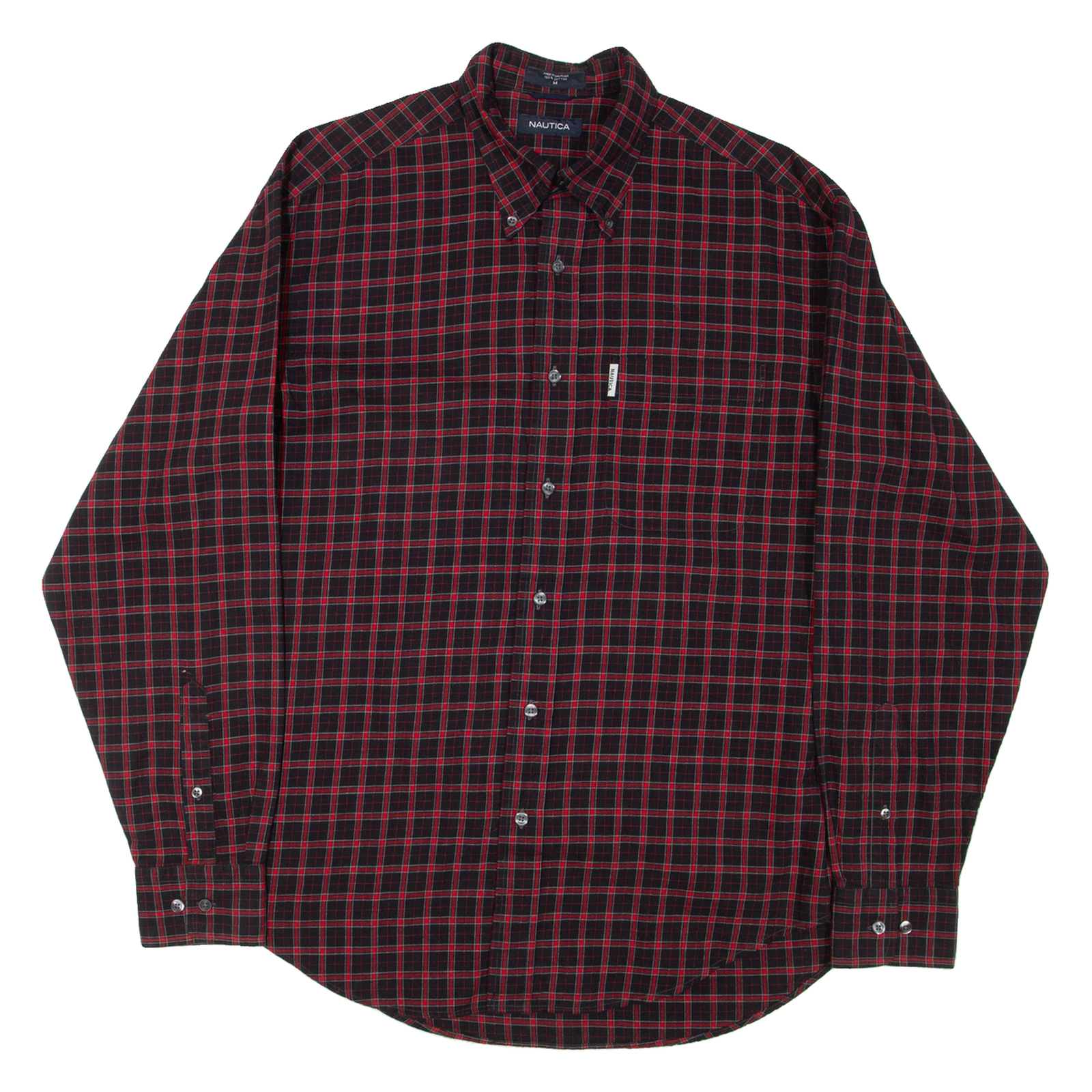 Buy NAUTICA Mens Shirt Red Check Long Sleeve M Refurbished - $23.39 NAUTICA Mens Shirt Red Check Long Sleeve M Refurbished - N/A refurbished available on Cerqular
