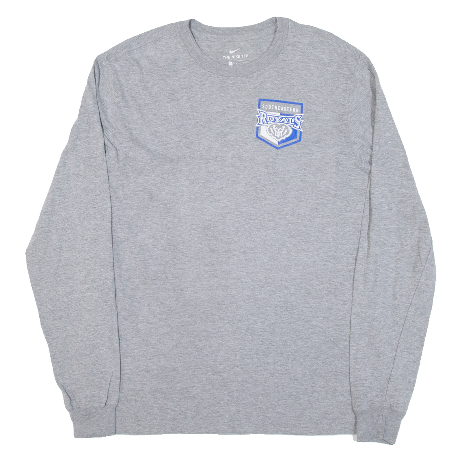 NIKE Southeastern Royals Mens T-Shirt Grey Long Sleeve M Refurbished - N/A refurbished available on Cerqular