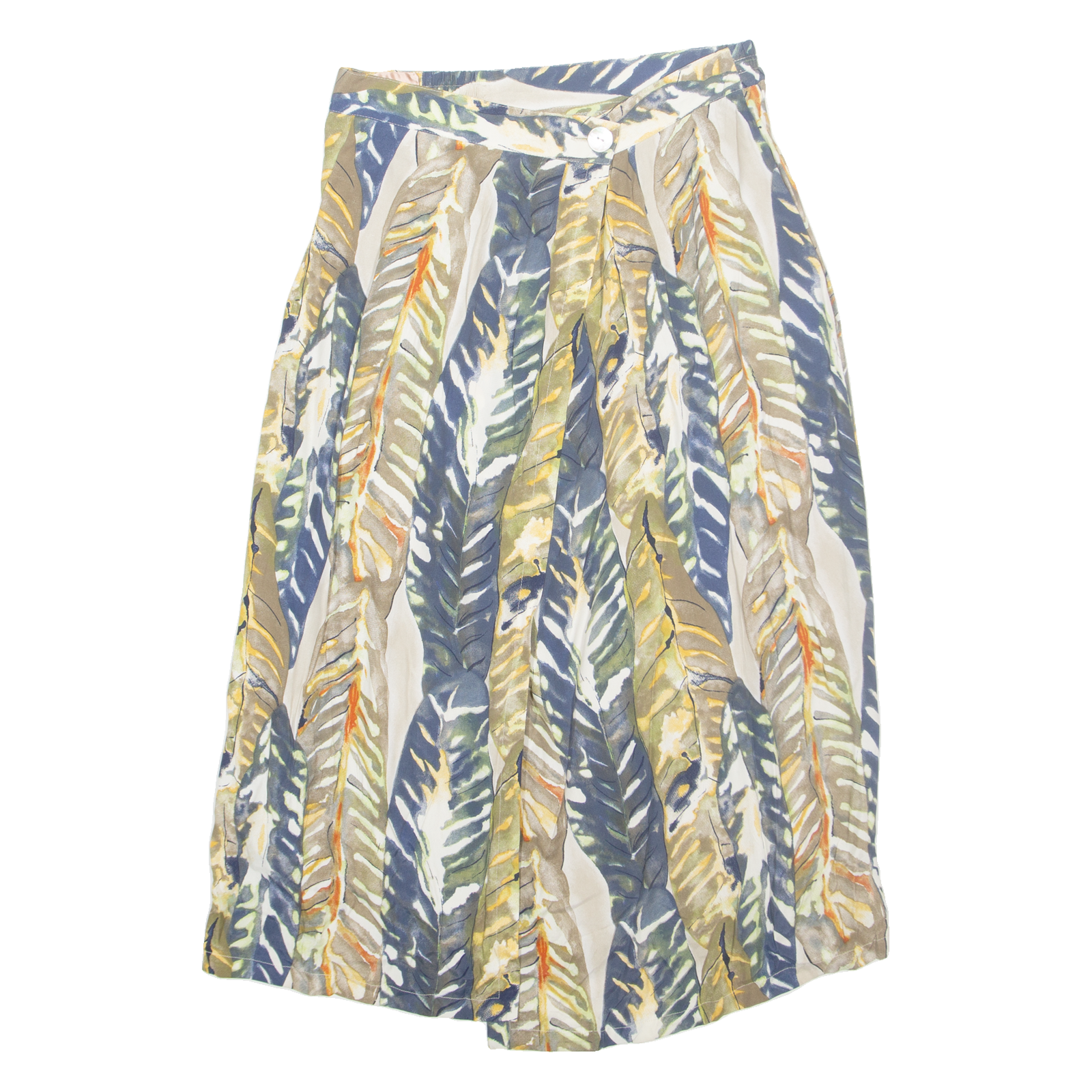 Womens Straight Skirt Beige Long Crazy Pattern UK 12 Refurbished - N/A refurbished available on Cerqular