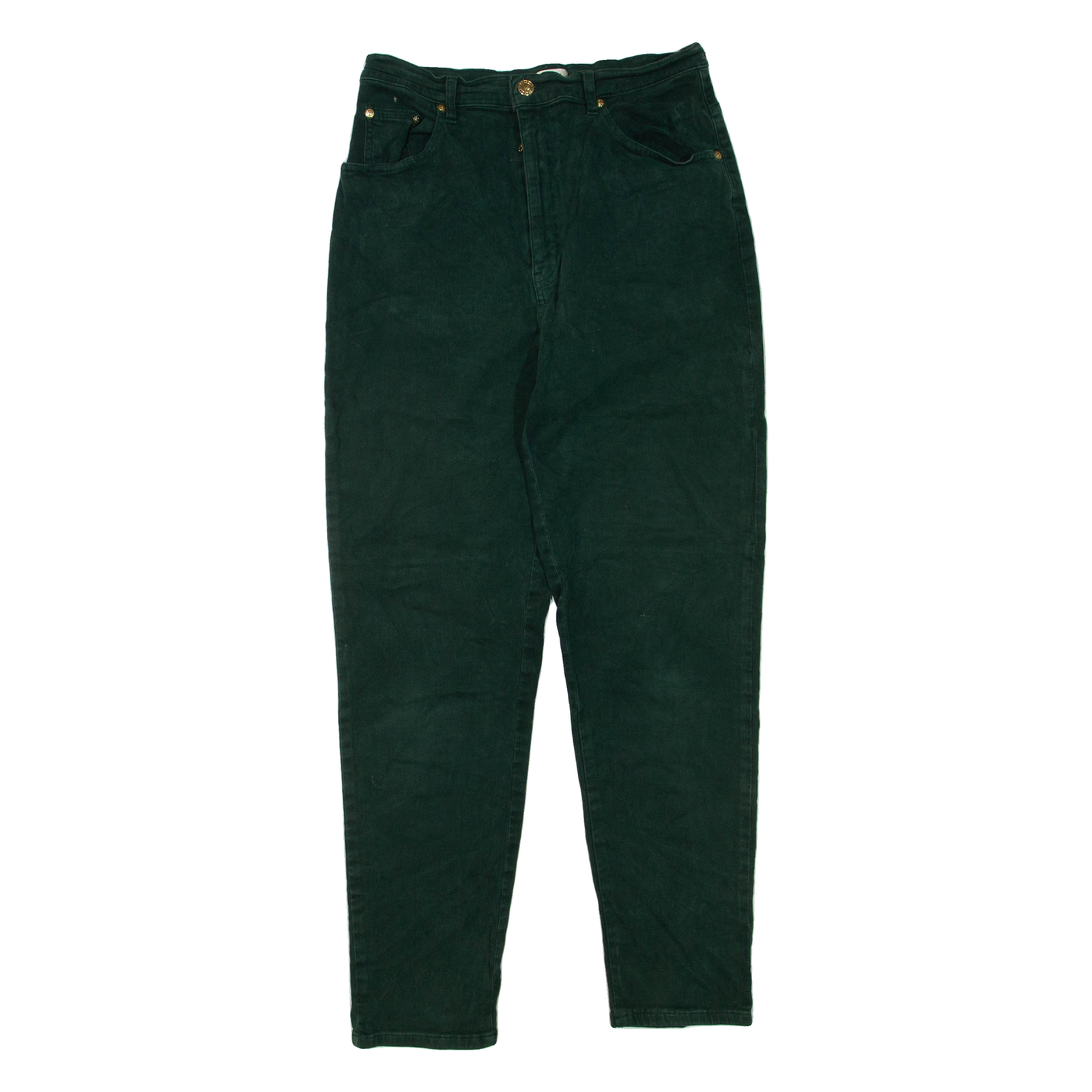 VIYELLA Womens Trousers Green Regular Skinny W28 L27 Refurbished - N/A refurbished available on Cerqular