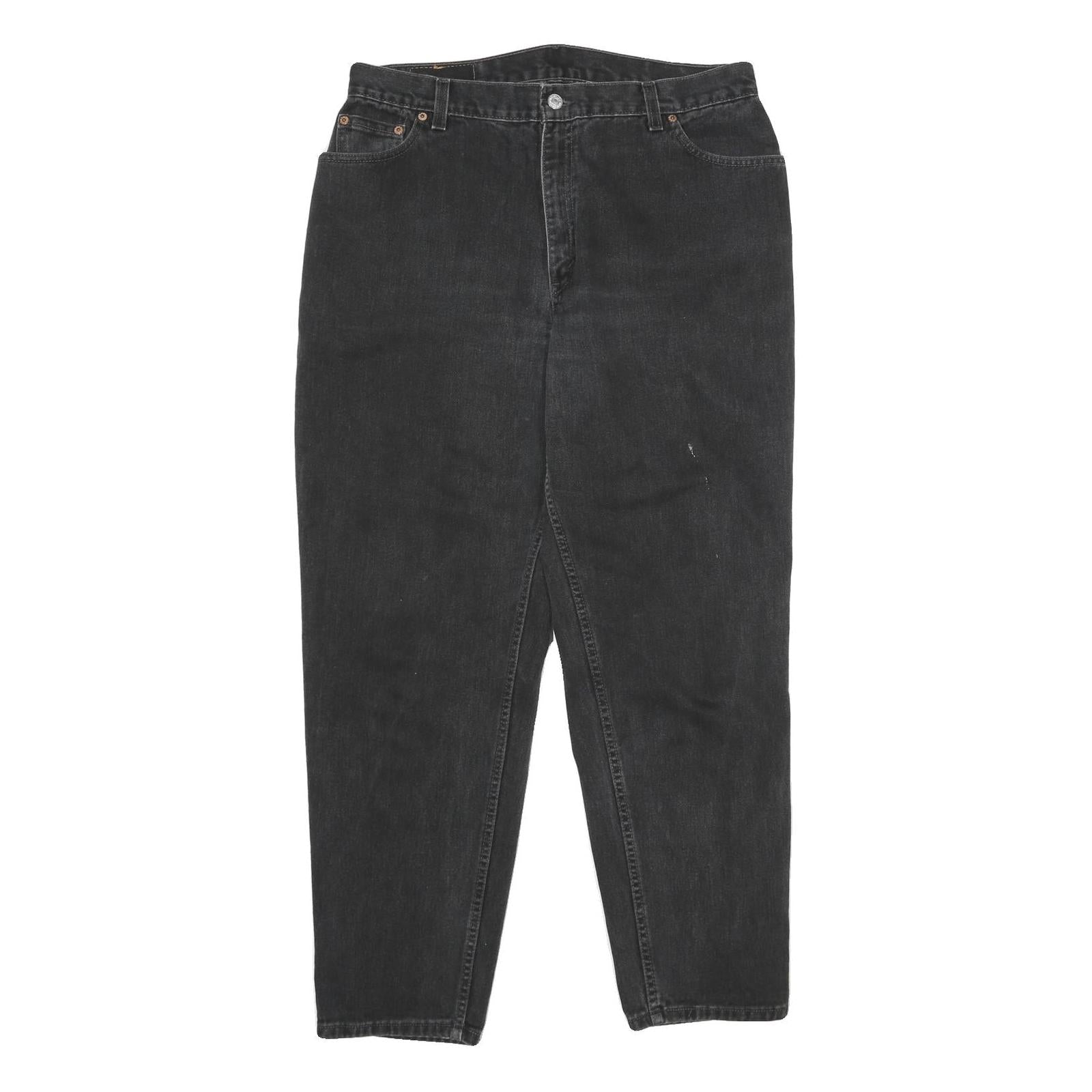Buy LEVI'S 550 Womens Jeans Black Relaxed Tapered Denim Medium W34 L30 Vintage Made Refurbished - $45.49 LEVI'S 550 Womens Jeans Black Relaxed Tapered Denim Medium W34 L30 Vintage Made Refurbished - N/A refurbished available on Cerqular