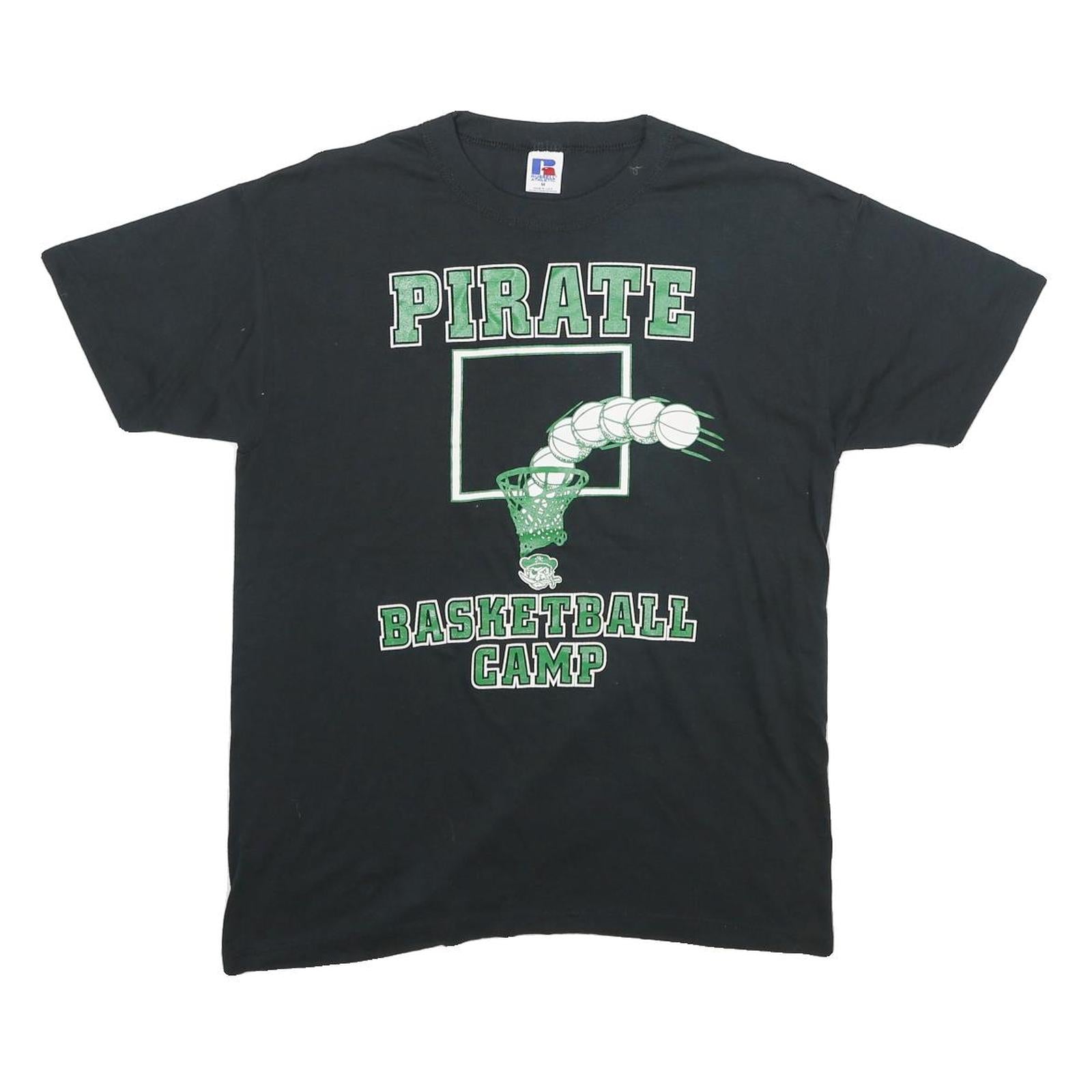 Buy RUSSELL ATHLETIC Mens Black Pirate Basketball Camp T-Shirt M Short Sleeve Crew Refurbished - $16.89 RUSSELL ATHLETIC Mens Black Pirate Basketball Camp T-Shirt M Short Sleeve Crew Refurbished - N/A refurbished available on Cerqular