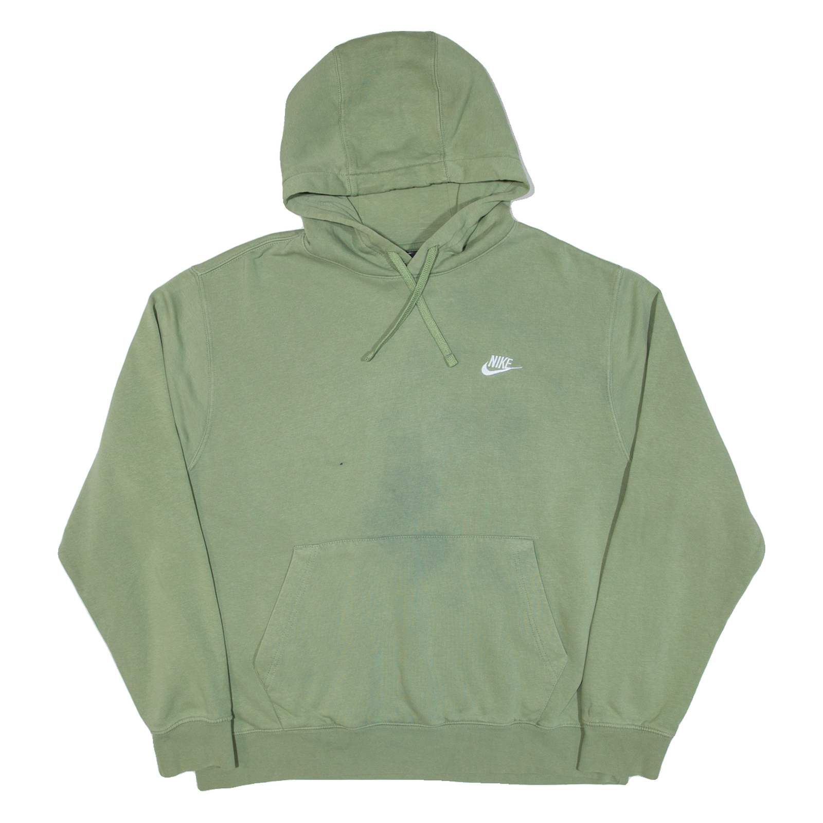 NIKE Mens Green Hoodie L Refurbished - N/A refurbished available on Cerqular