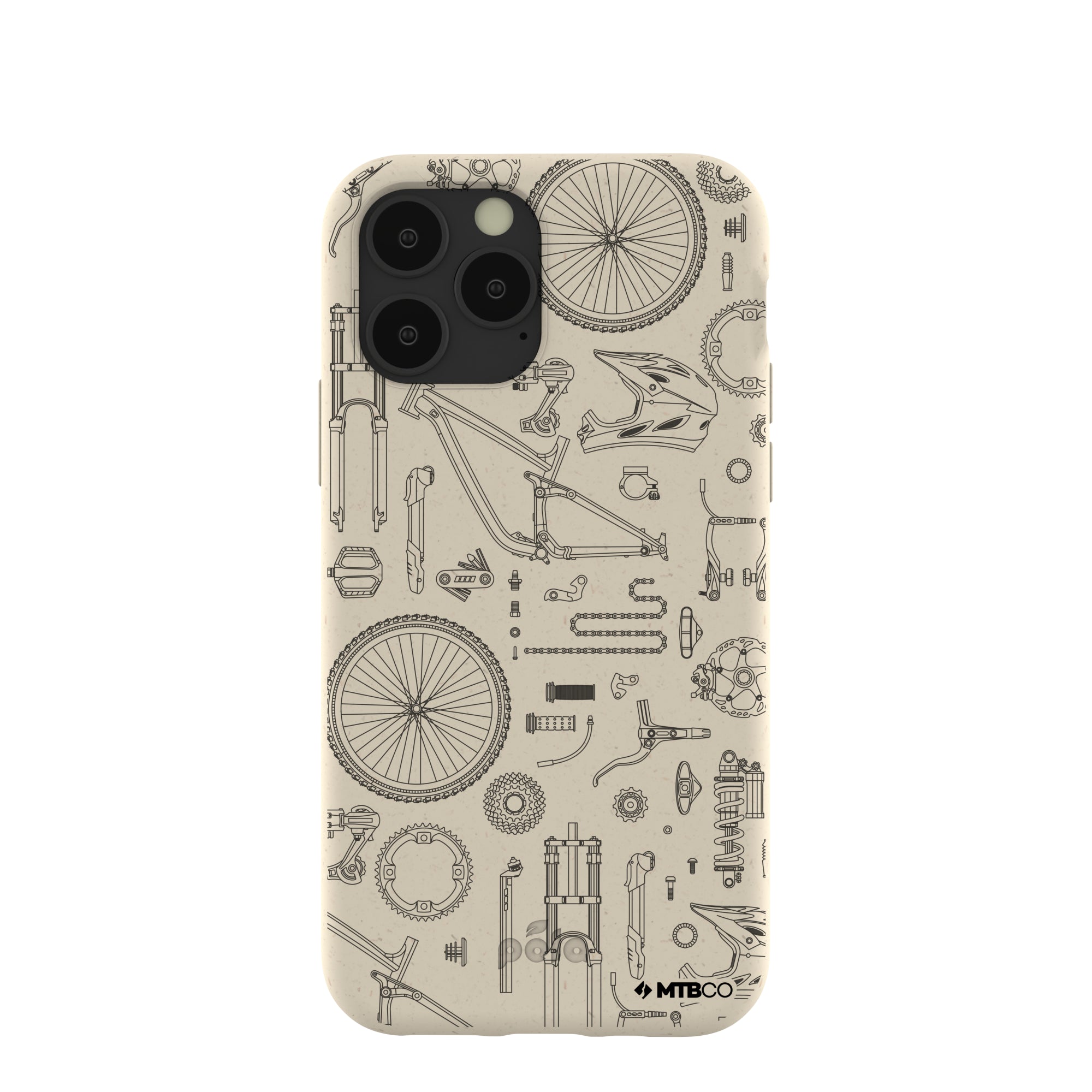 London Fog Changing Gears MTBCO iPhone 11 Pro Case Refurbished - Pela Case refurbished available on Cerqular