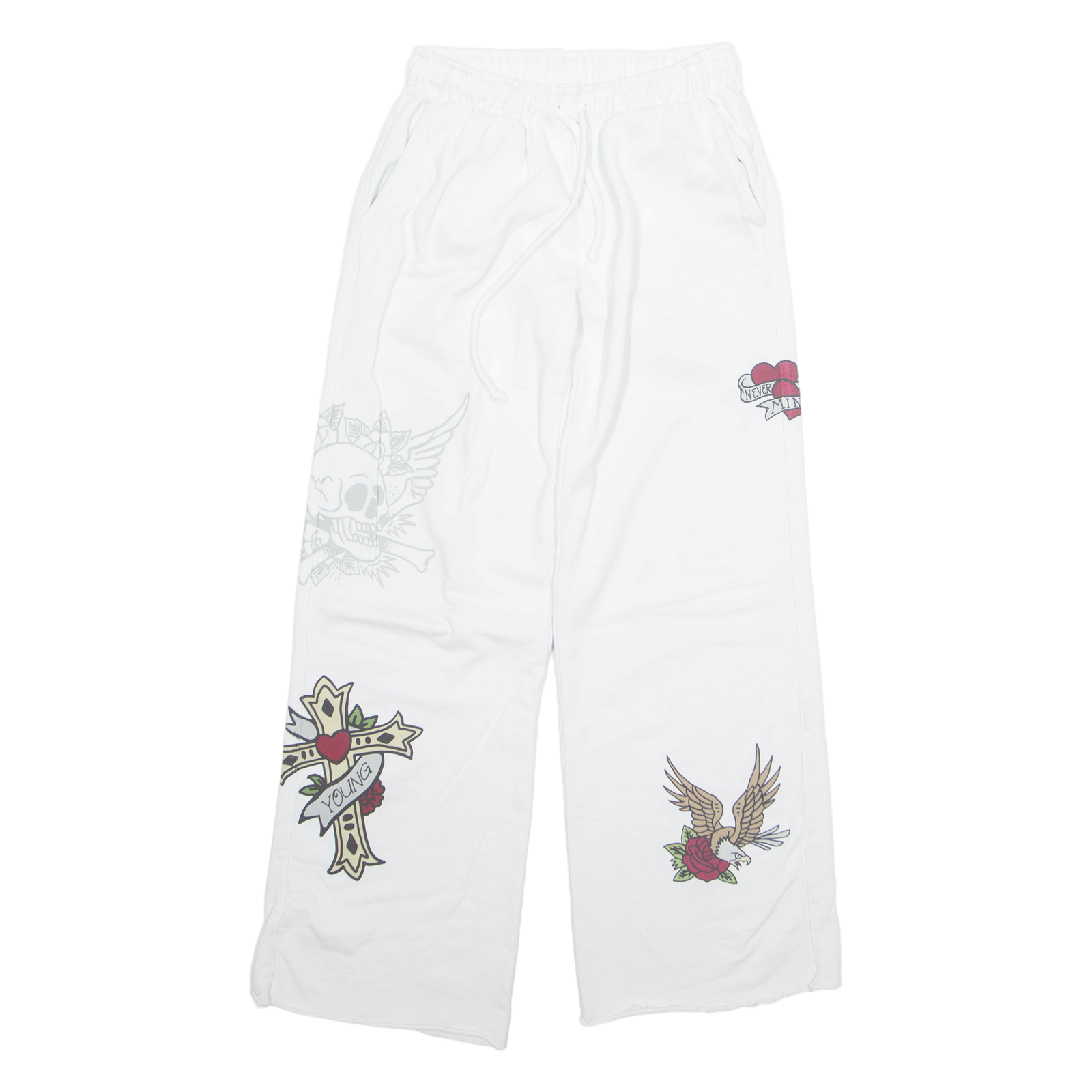 SUBDUED Womens Sweatpants White Straight UK 6 W24 L29 Refurbished - N/A refurbished available on Cerqular