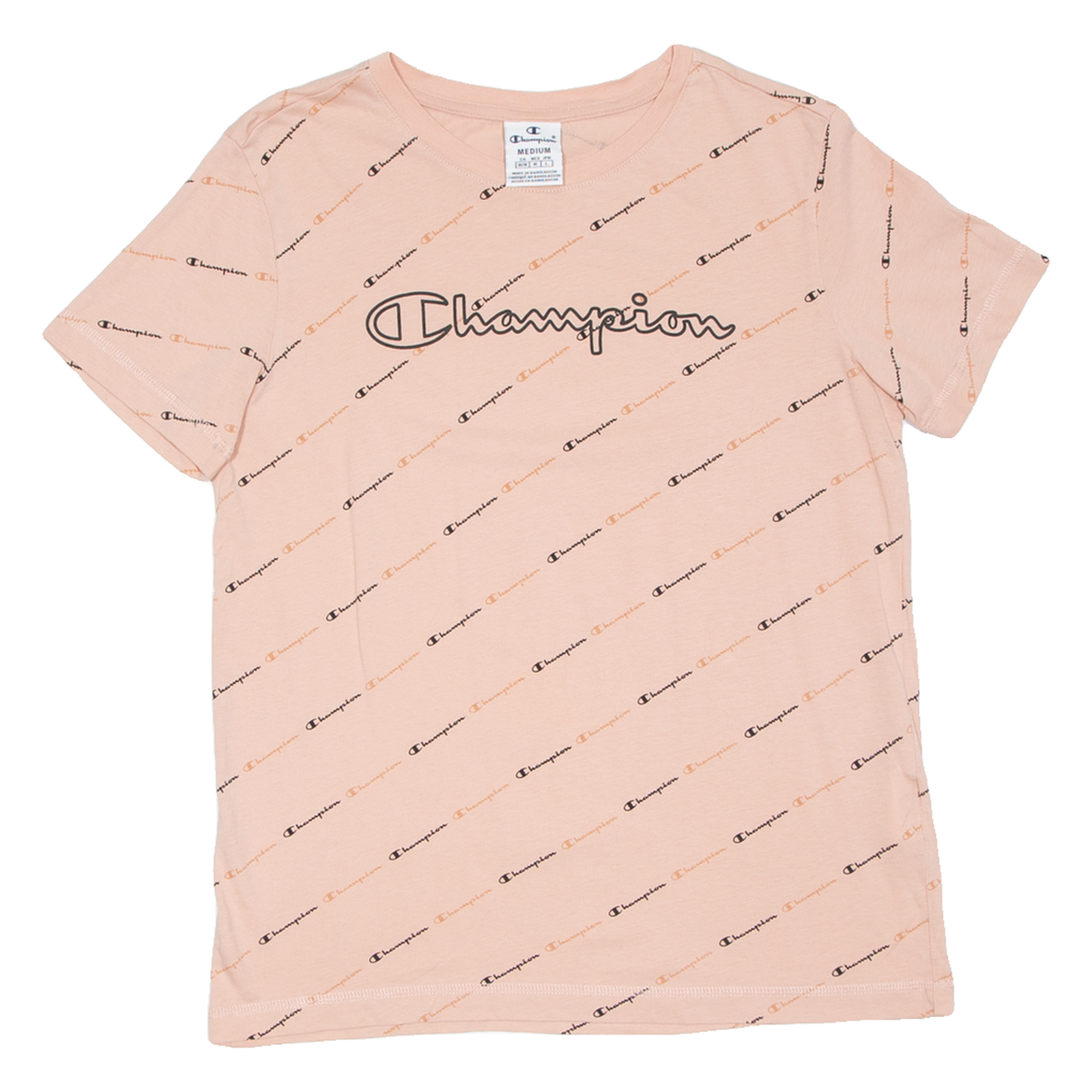 CHAMPION Womens T-Shirt Pink M Refurbished - N/A refurbished available on Cerqular