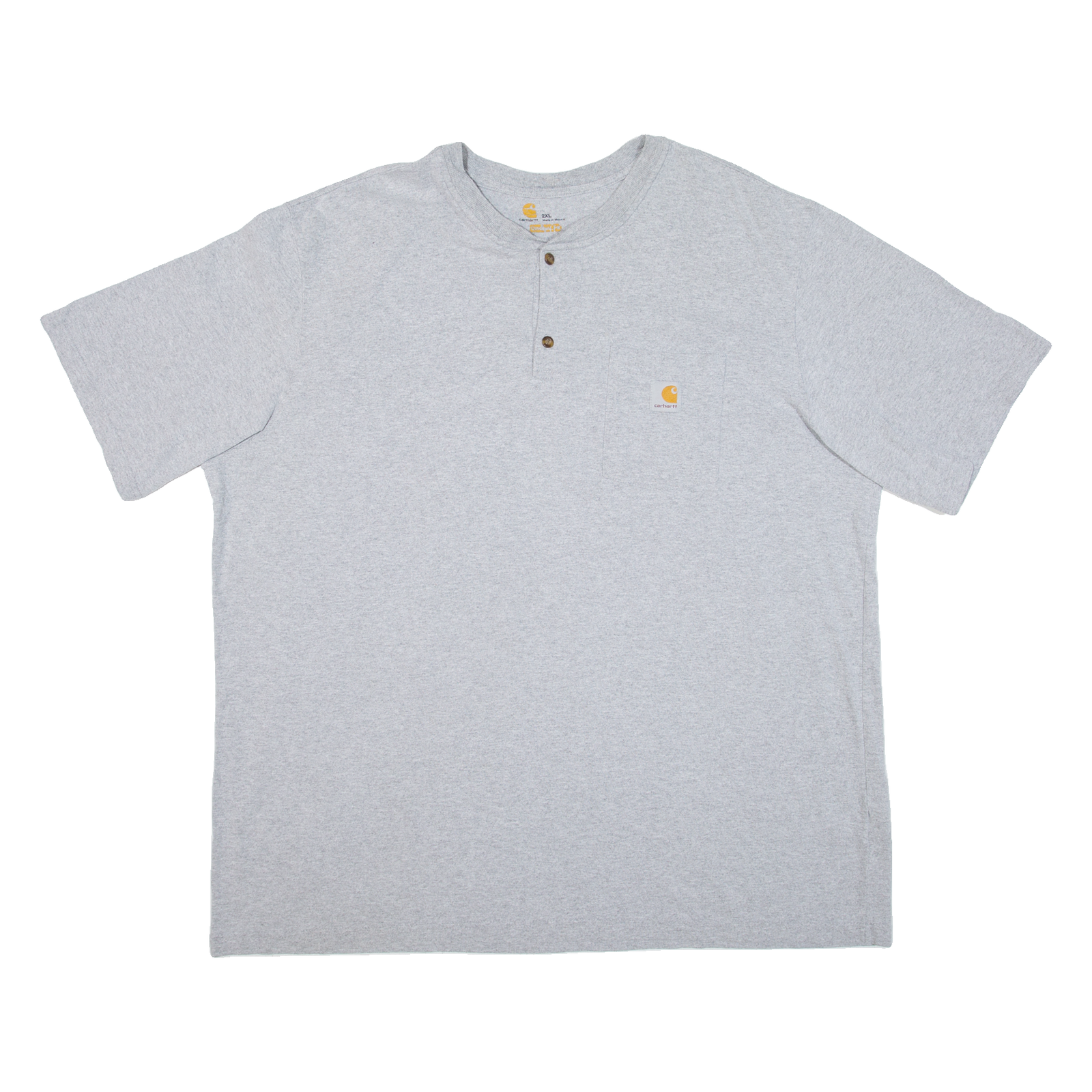 CARHARTT Mens T-Shirt Grey 2XL Refurbished - N/A refurbished available on Cerqular