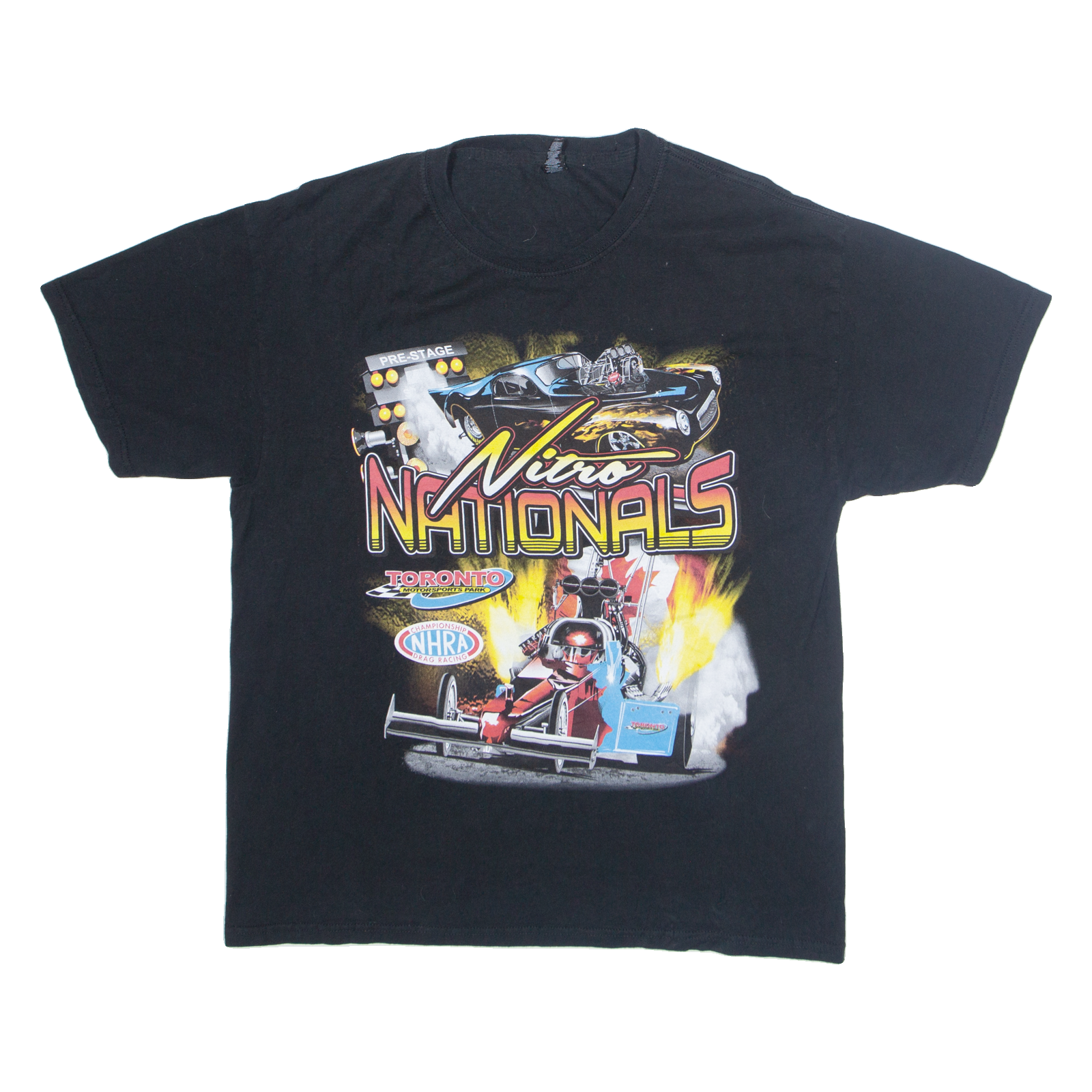 M & O Nationals Mens T-Shirt Black USA L Refurbished - N/A refurbished available on Cerqular