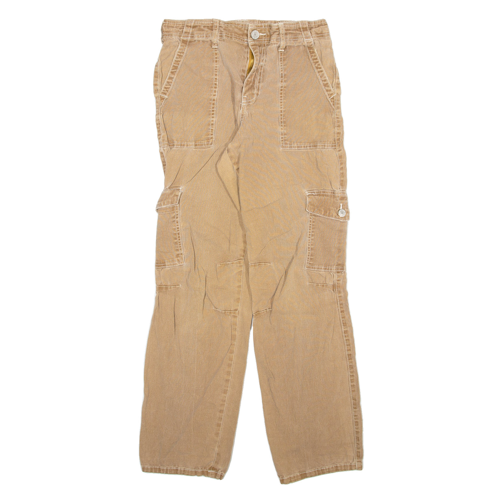DICKIES Cargo Womens Trousers Beige Regular Straight W29 L28 Refurbished - N/A refurbished available on Cerqular