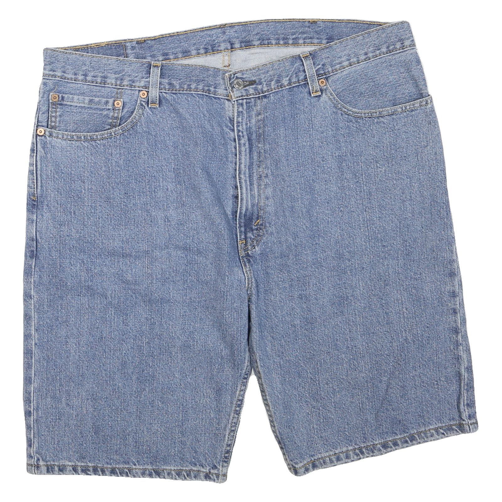 Buy LEVI'S Mens Denim Blue Cotton Blend Shorts XL W40 Classic Fit Casual Refurbished - $25.99 LEVI'S Mens Denim Blue Cotton Blend Shorts XL W40 Classic Fit Casual Refurbished - N/A refurbished available on Cerqular