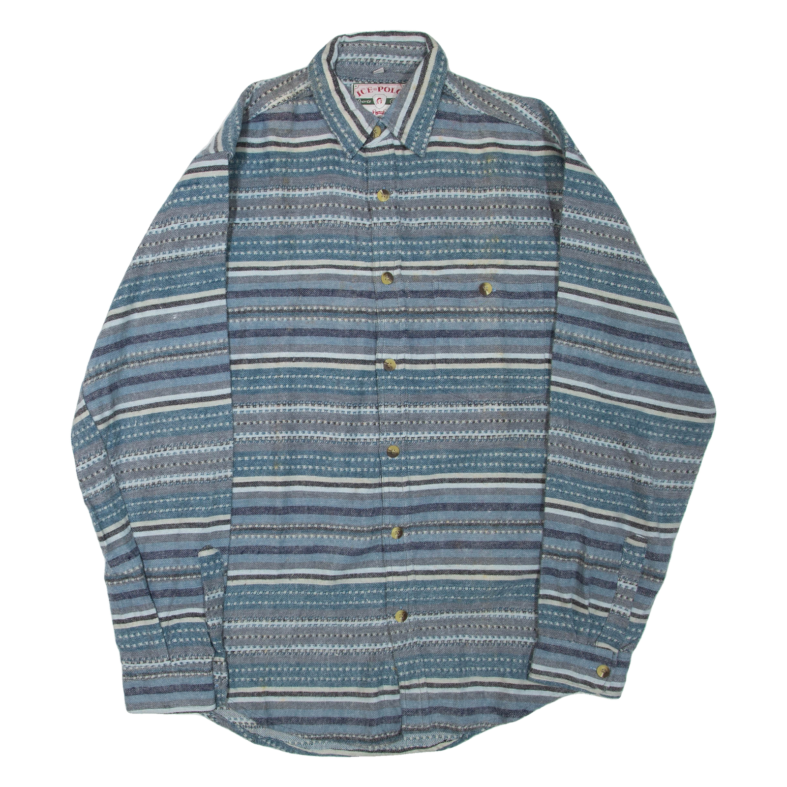 Buy Mens Shirt Blue Striped Long Sleeve M Refurbished - $18.19 Mens Shirt Blue Striped Long Sleeve M Refurbished - N/A refurbished available on Cerqular