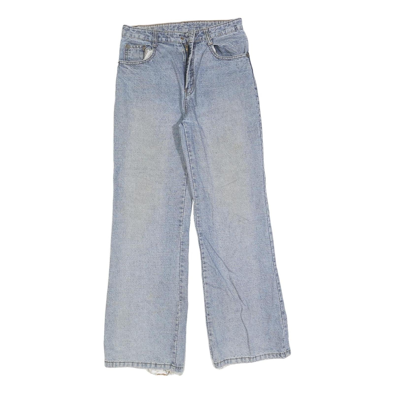 Buy Womens Regular Blue Denim Jeans Cotton Blend Zip W28 L30 Stylish Back Pockets Refurbished - $20.79 Womens Regular Blue Denim Jeans Cotton Blend Zip W28 L30 Stylish Back Pockets Refurbished - N/A refurbished available on Cerqular