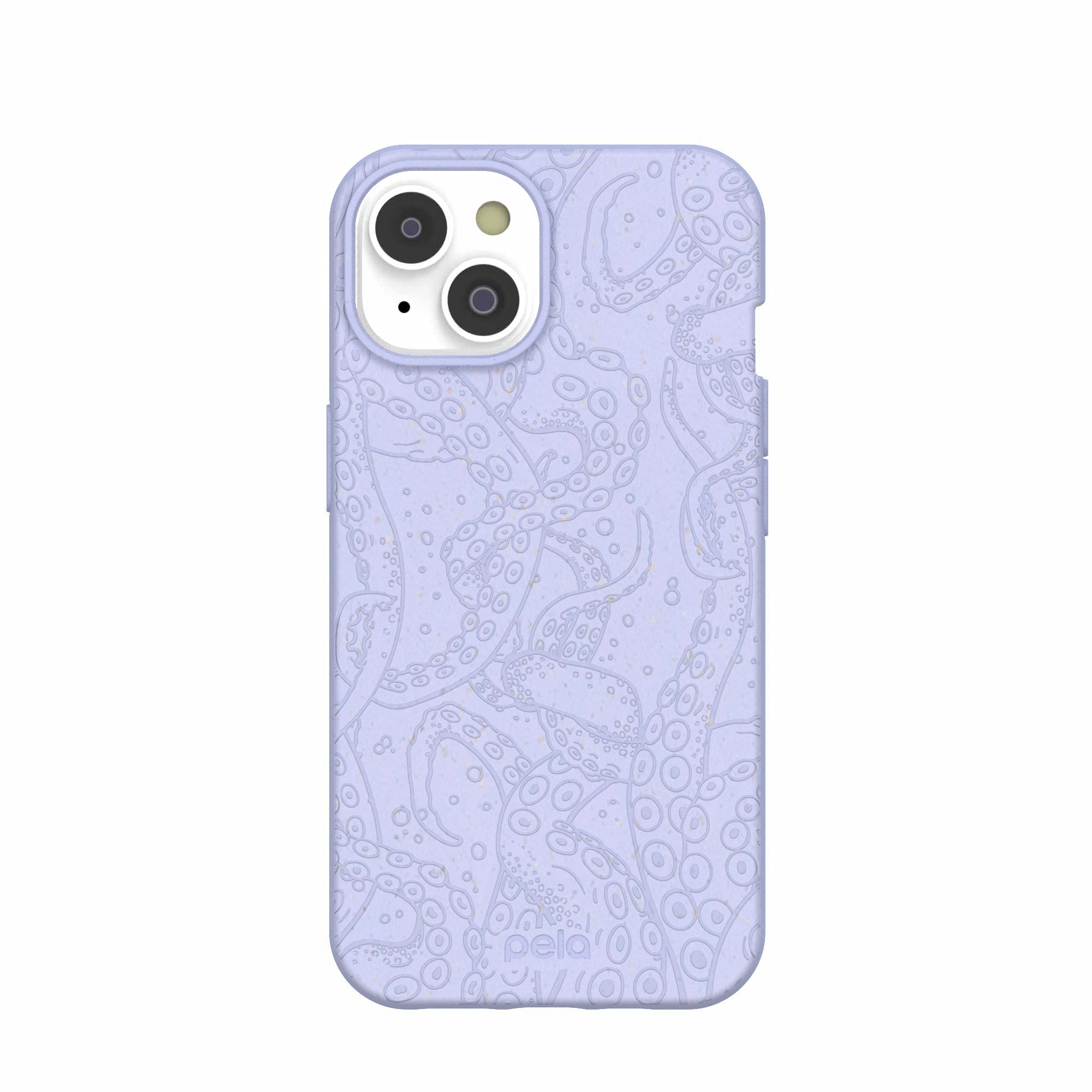Lavender Sea Tentacles iPhone 14/16e Case Refurbished - Pela Case refurbished available on Cerqular