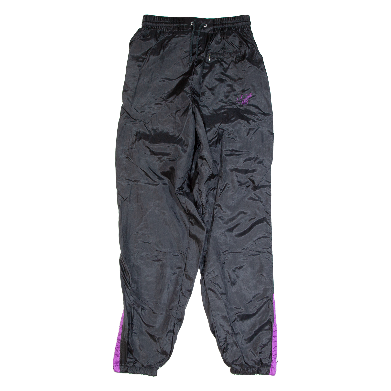 PANDORA Womens Track Pants Black Tapered L W28 L32 Refurbished - N/A refurbished available on Cerqular