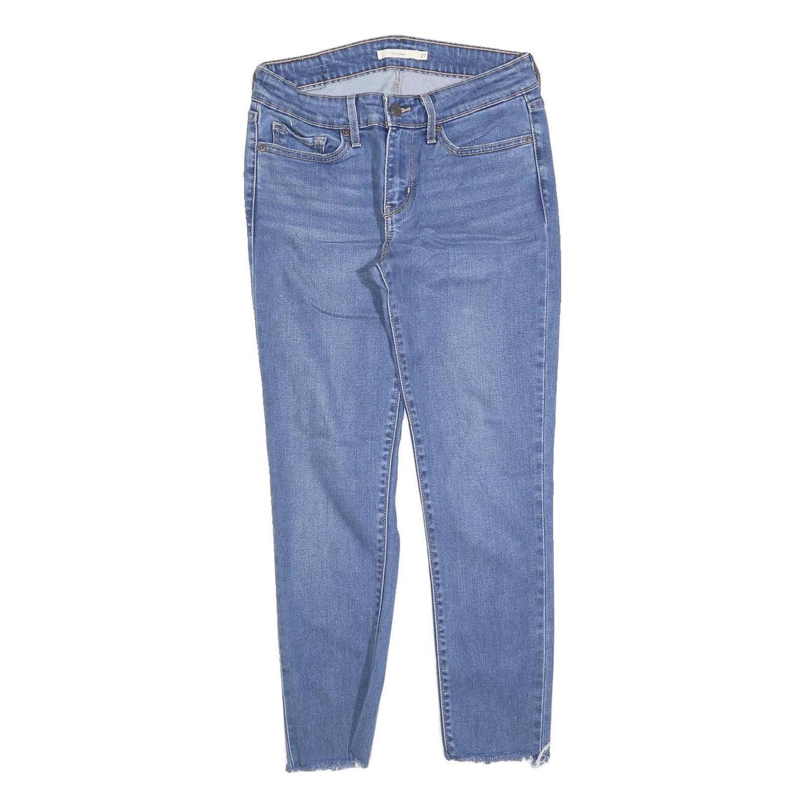 Buy LEVI'S 711 Womens Jeans Blue Slim Skinny Denim Light W27 L25 Zip Frayed Hem Refurbished - $41.59 LEVI'S 711 Womens Jeans Blue Slim Skinny Denim Light W27 L25 Zip Frayed Hem Refurbished - N/A refurbished available on Cerqular