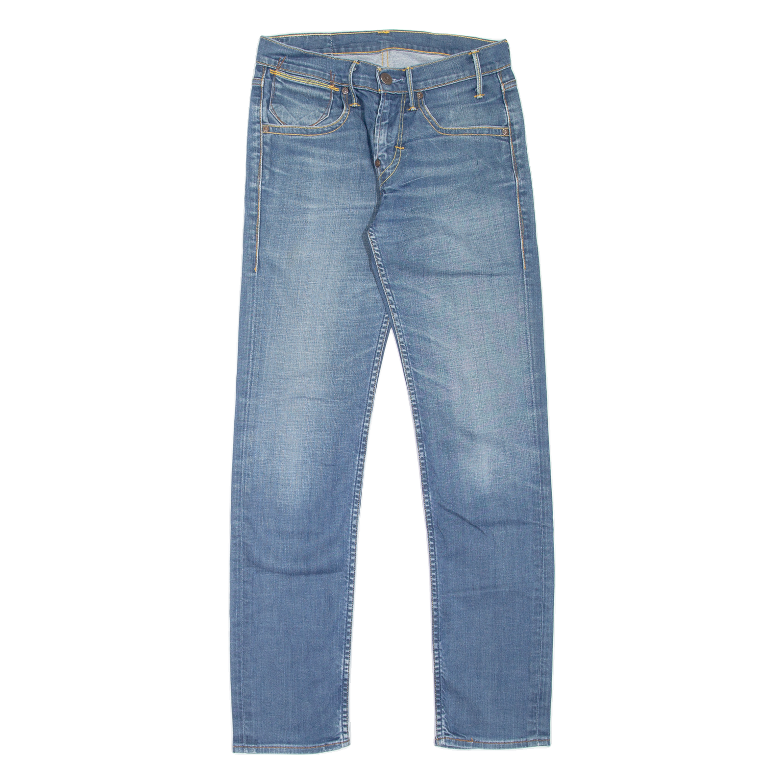 LEVI'S Mens Jeans Blue Slim Straight Stone Wash W29 L32 Refurbished - N/A refurbished available on Cerqular