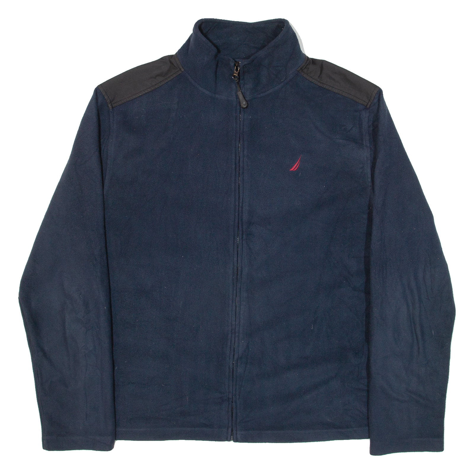 NAUTICA Mens Fleece Jacket Blue M Refurbished - N/A refurbished available on Cerqular