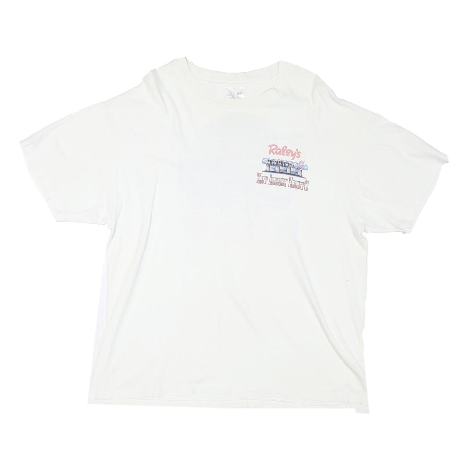 HANES Mens White Graphic T-Shirt L Short Sleeve Crew Neck Classic Cotton Blend Refurbished - N/A refurbished available on Cerqular