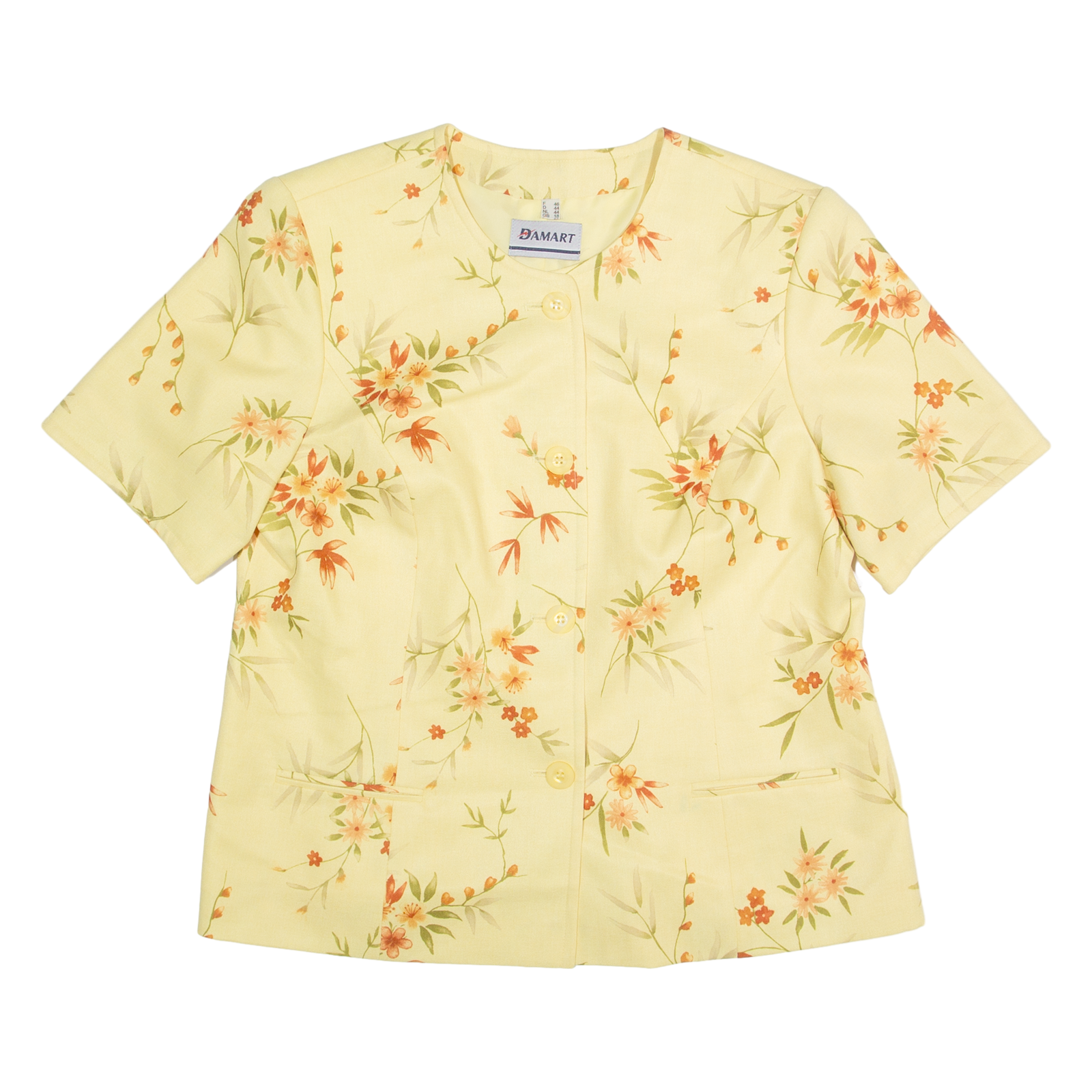 Buy DAMART Womens Blazer Jacket Yellow 90s Floral UK 18 Refurbished - $46.79 DAMART Womens Blazer Jacket Yellow 90s Floral UK 18 Refurbished - N/A refurbished available on Cerqular