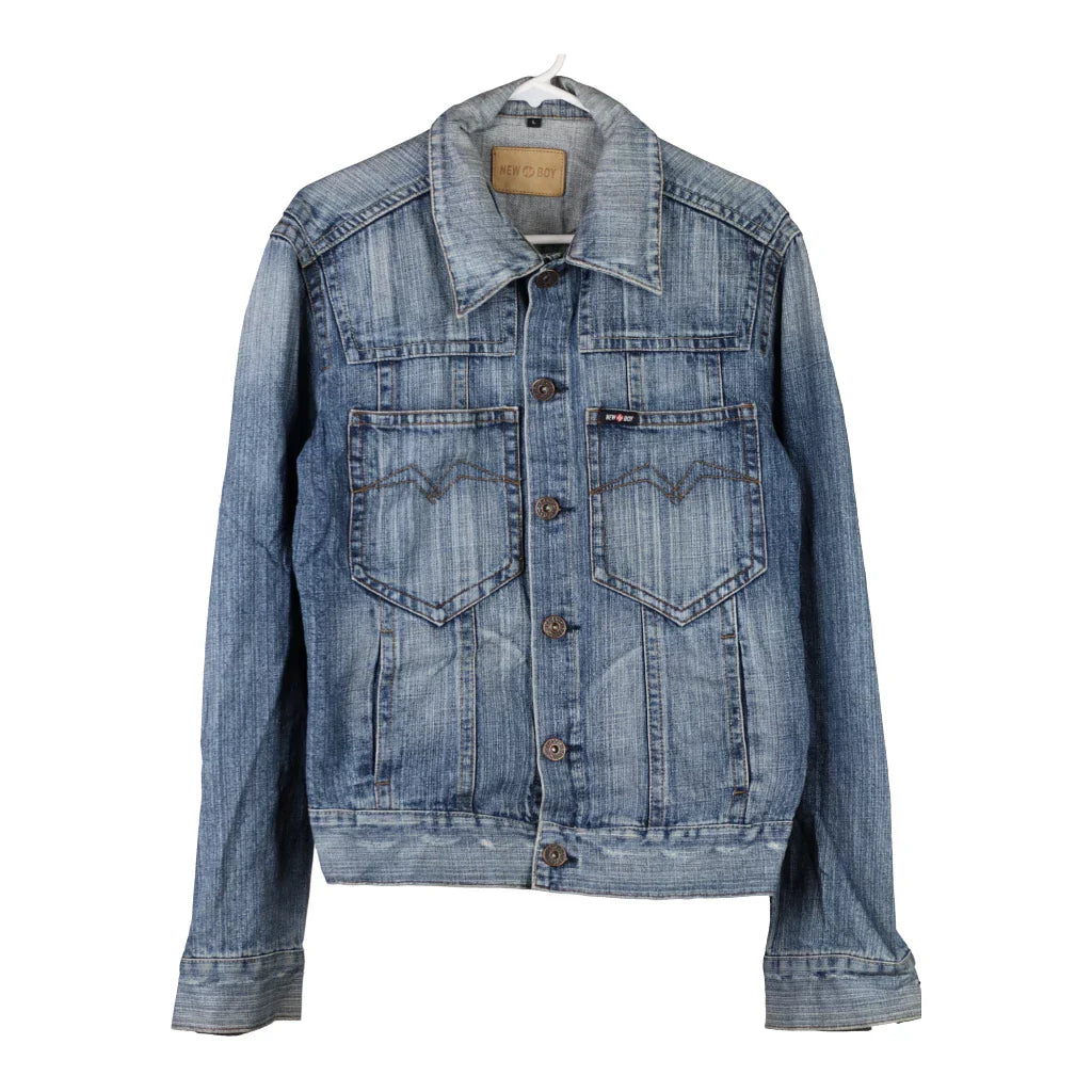 Buy Unbranded Embroidered Denim Jacket - Large Black Cotton Refurbished - $26.79 Unbranded Embroidered Denim Jacket - Large Black Cotton Refurbished - Thrifted (note: this is a term often used to describe second- refurbished available on Cerqular