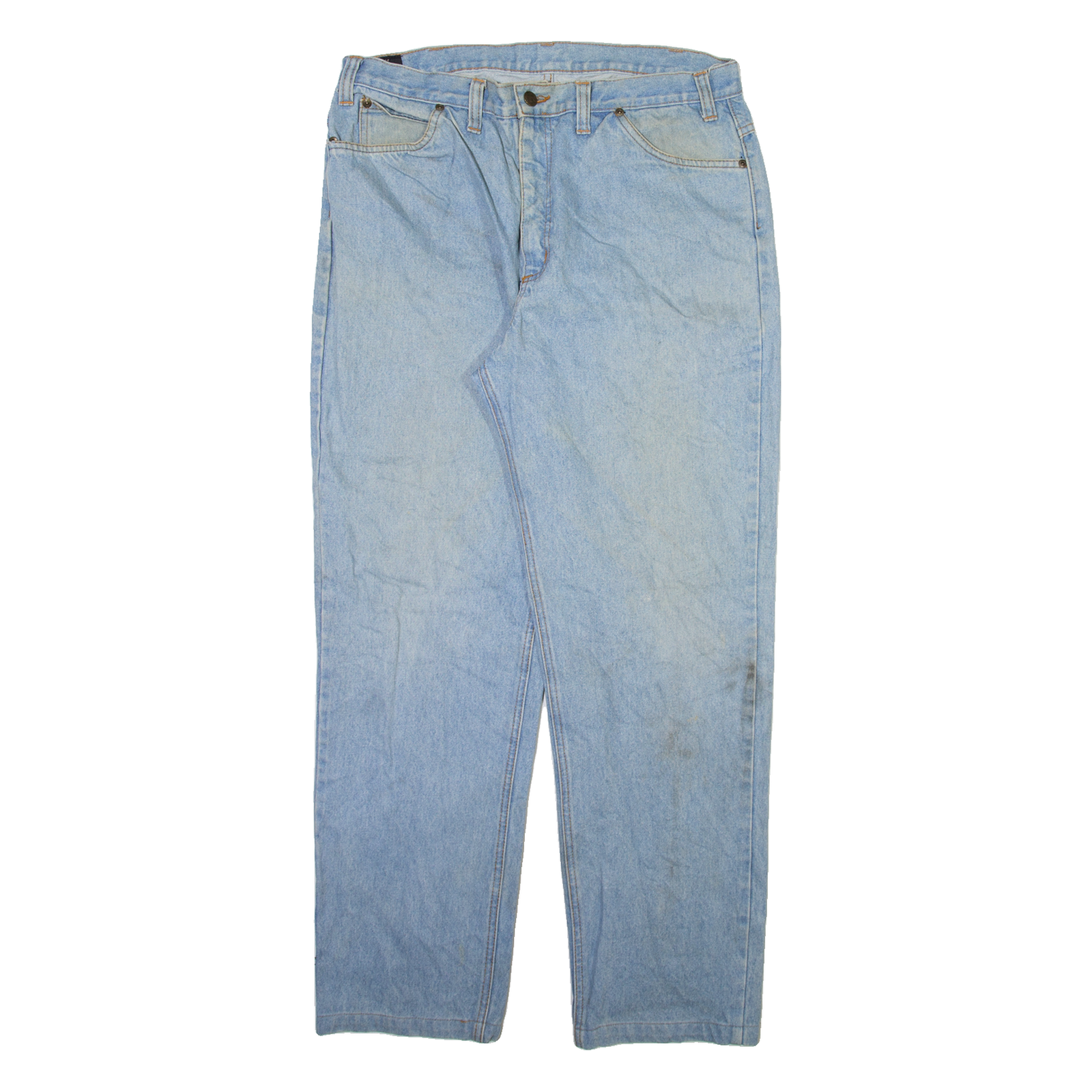 LEE Mens Jeans Blue Regular Straight W34 L30 Refurbished - N/A refurbished available on Cerqular