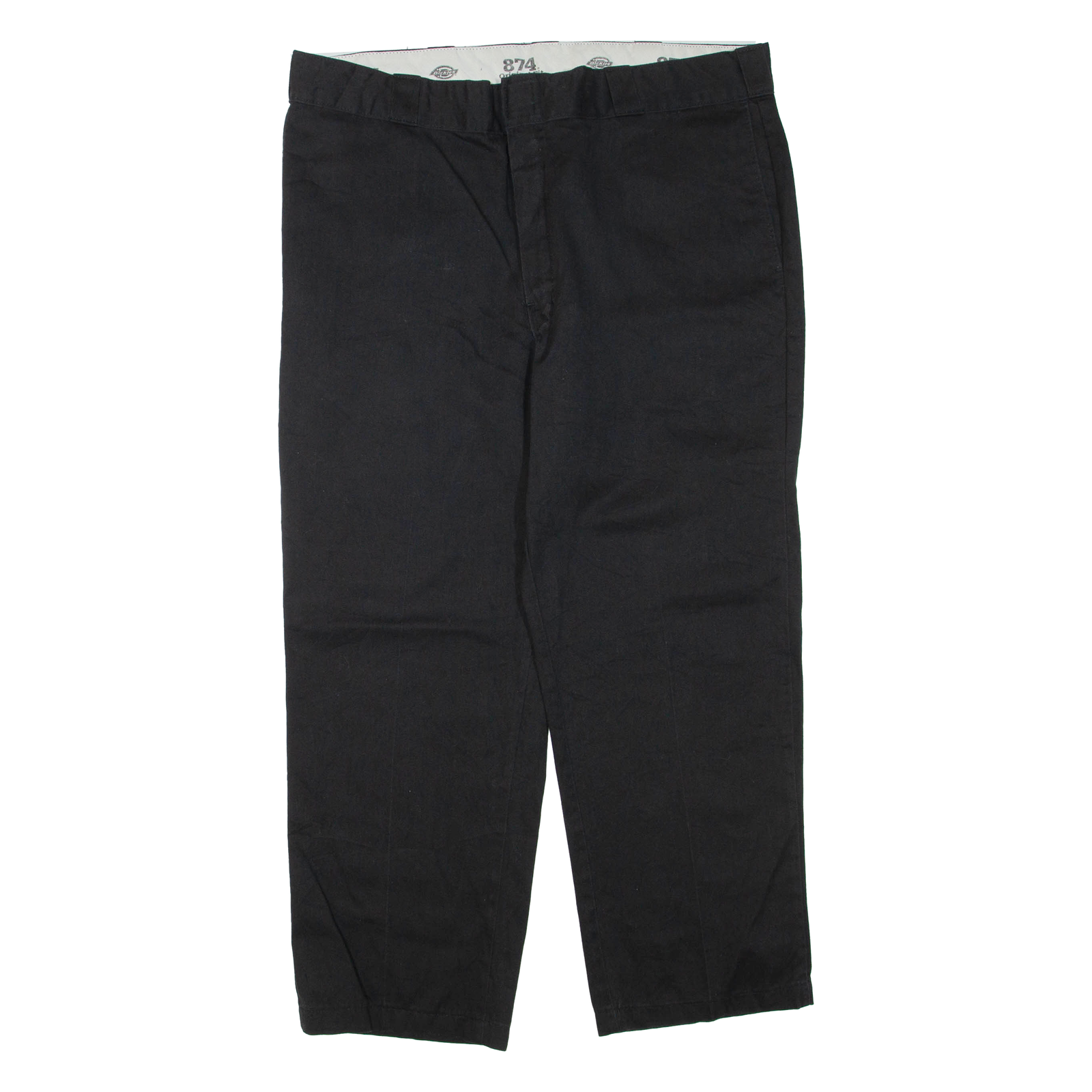 DICKIES Mens Trousers Black Regular Tapered W40 L28 Refurbished - N/A refurbished available on Cerqular
