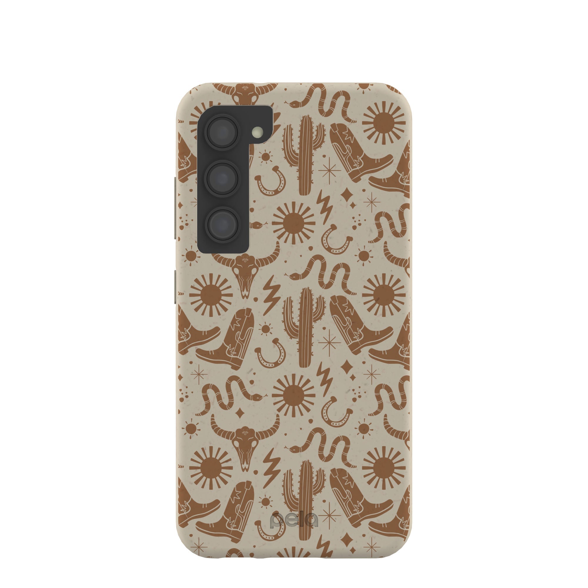 London Fog Wild West Samsung Galaxy S23 Case Refurbished - Pela Case refurbished available on Cerqular