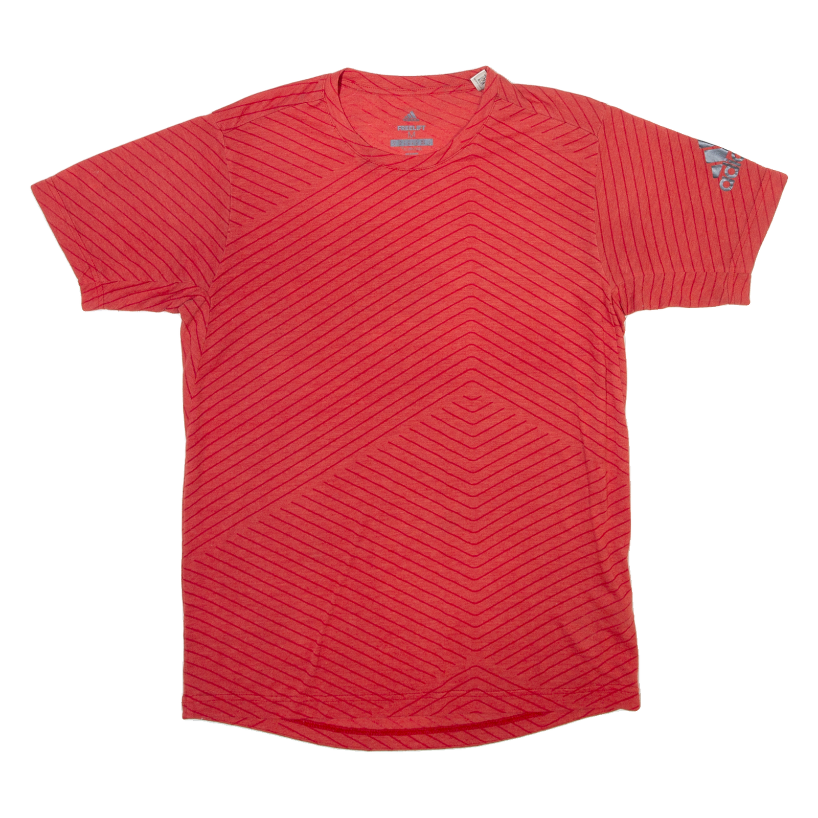 ADIDAS Mens T-Shirt Red Crew Neck M Refurbished - N/A refurbished available on Cerqular