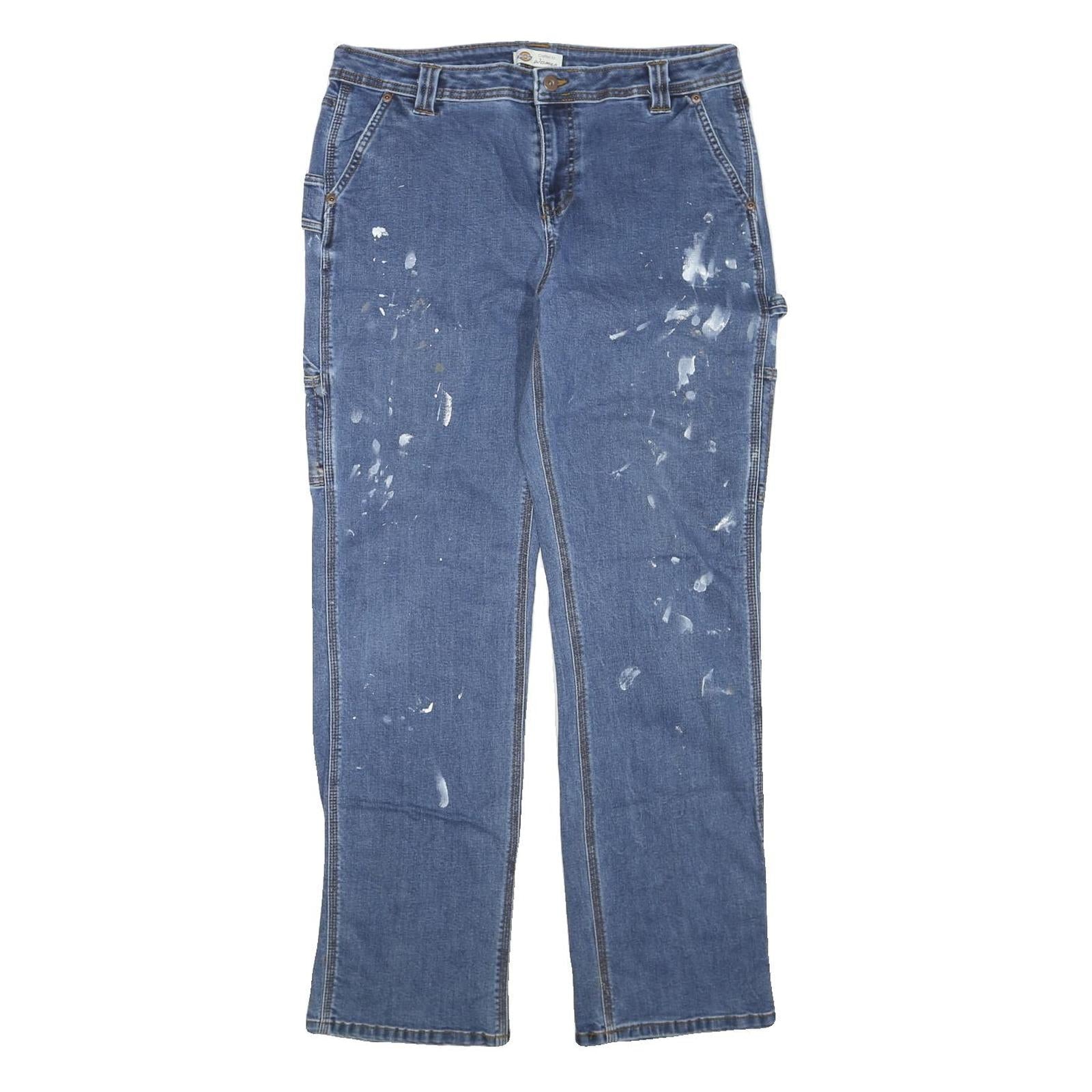 Buy DICKIES Womens Regular Fit Blue Denim Zip Closure W34 L32 Workwear Jeans Refurbished - $37.69 DICKIES Womens Regular Fit Blue Denim Zip Closure W34 L32 Workwear Jeans Refurbished - N/A refurbished available on Cerqular