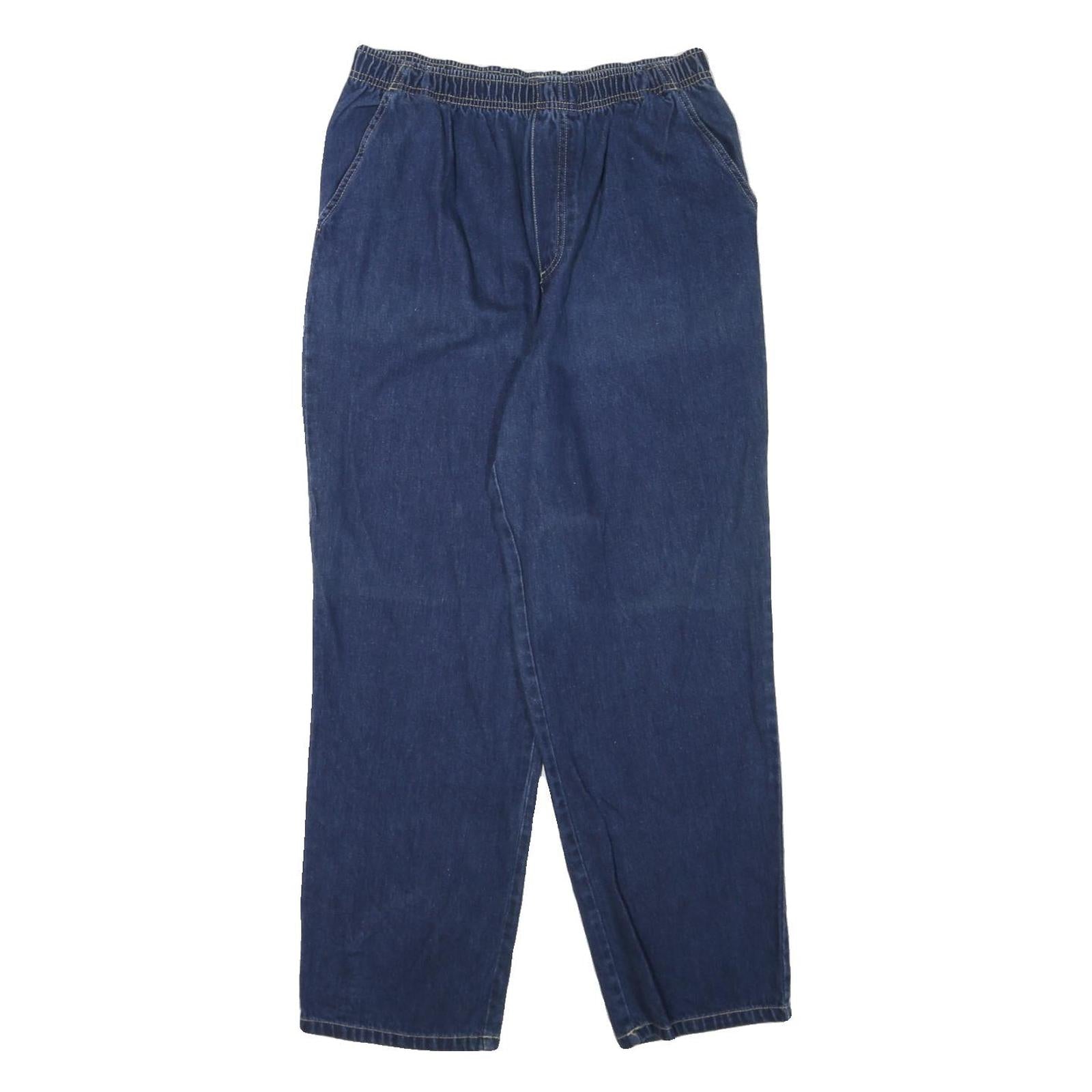 WHITE STAG Womens Jeans Blue Relaxed Straight Denim Medium W28 L28 Comfort Refurbished - N/A refurbished available on Cerqular